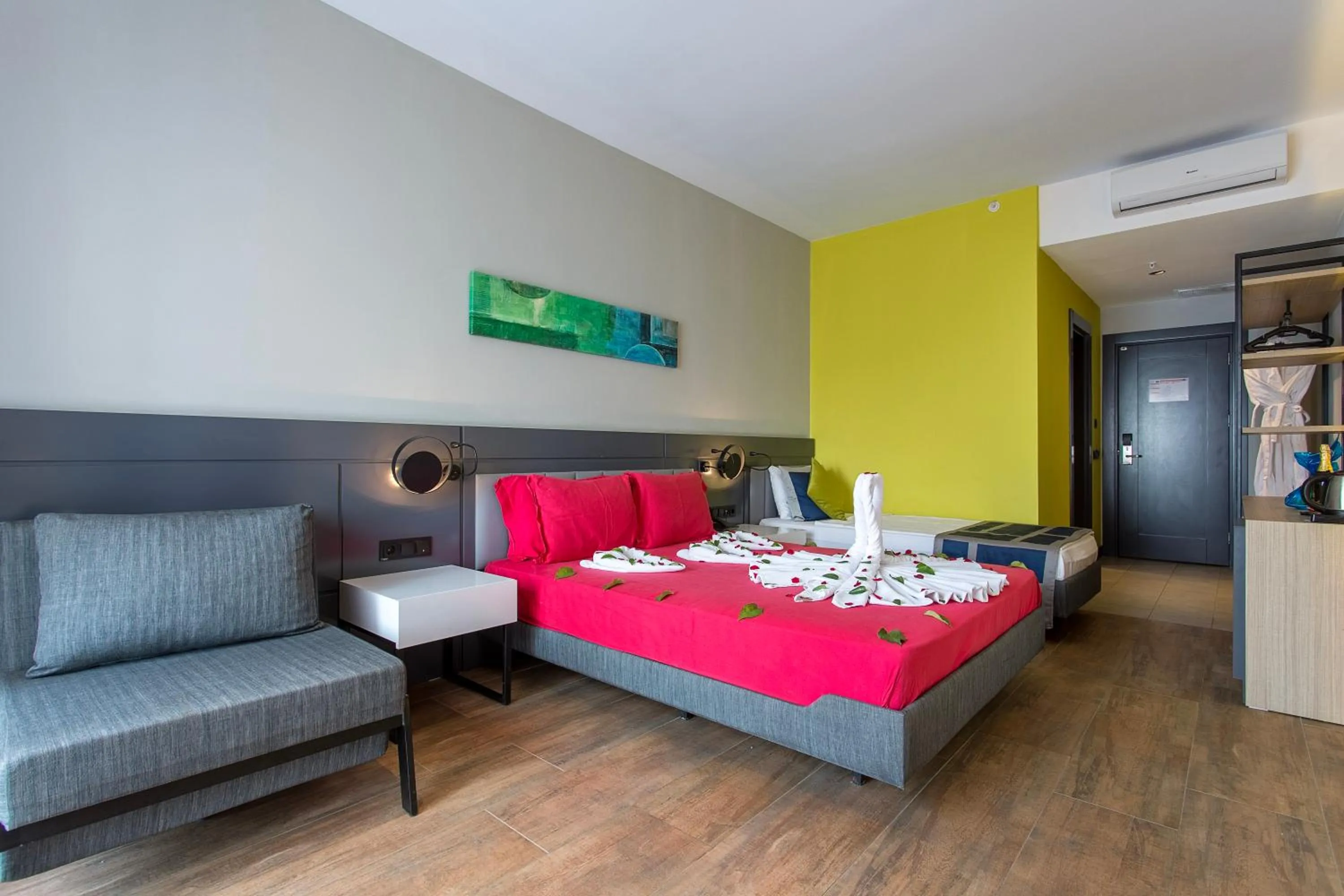 Bedroom in Noxinn Deluxe Hotel - Ultra All Inclusive