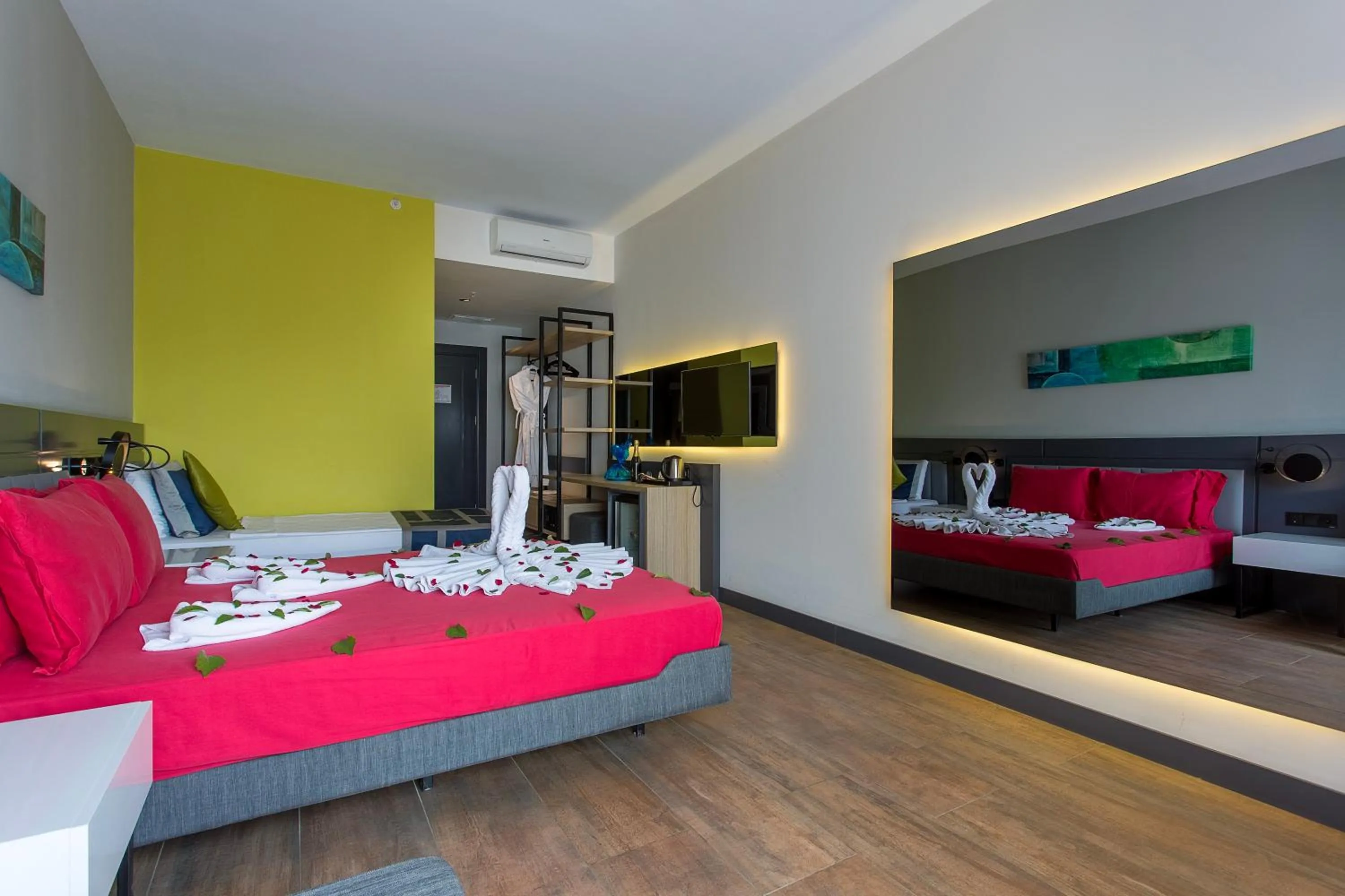 Bedroom in Noxinn Deluxe Hotel - Ultra All Inclusive