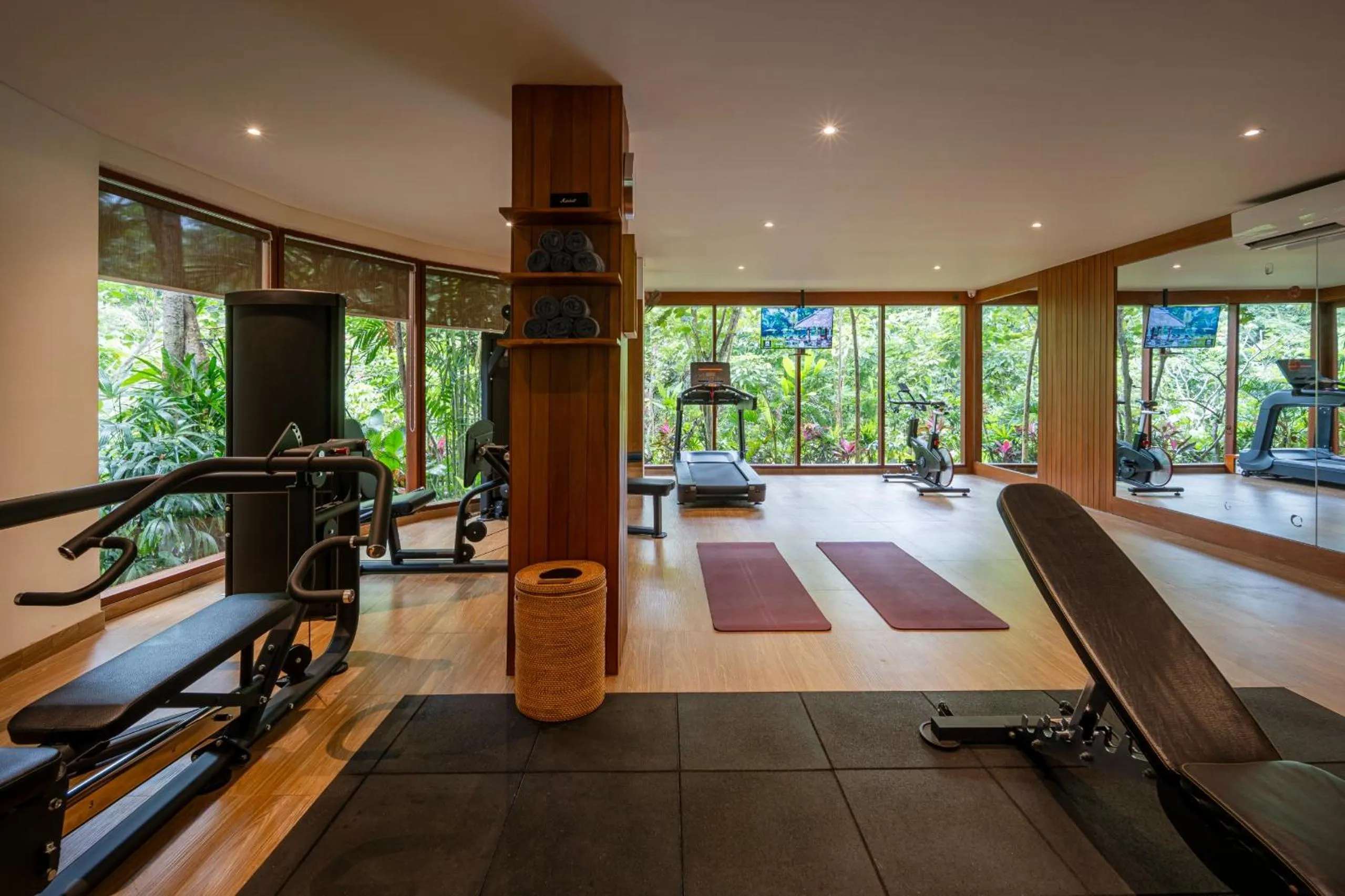 Fitness centre/facilities in Adiwana Unagi Suites