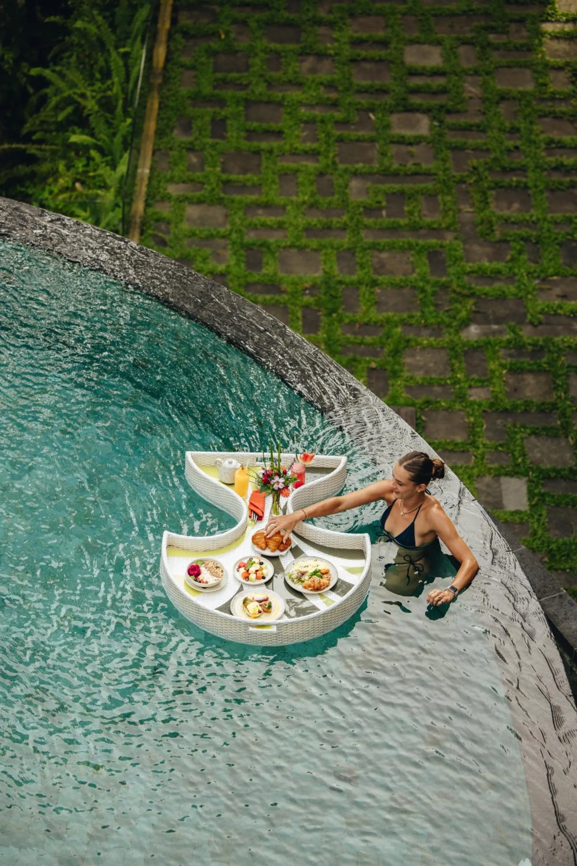 Breakfast in Adiwana Unagi Suites