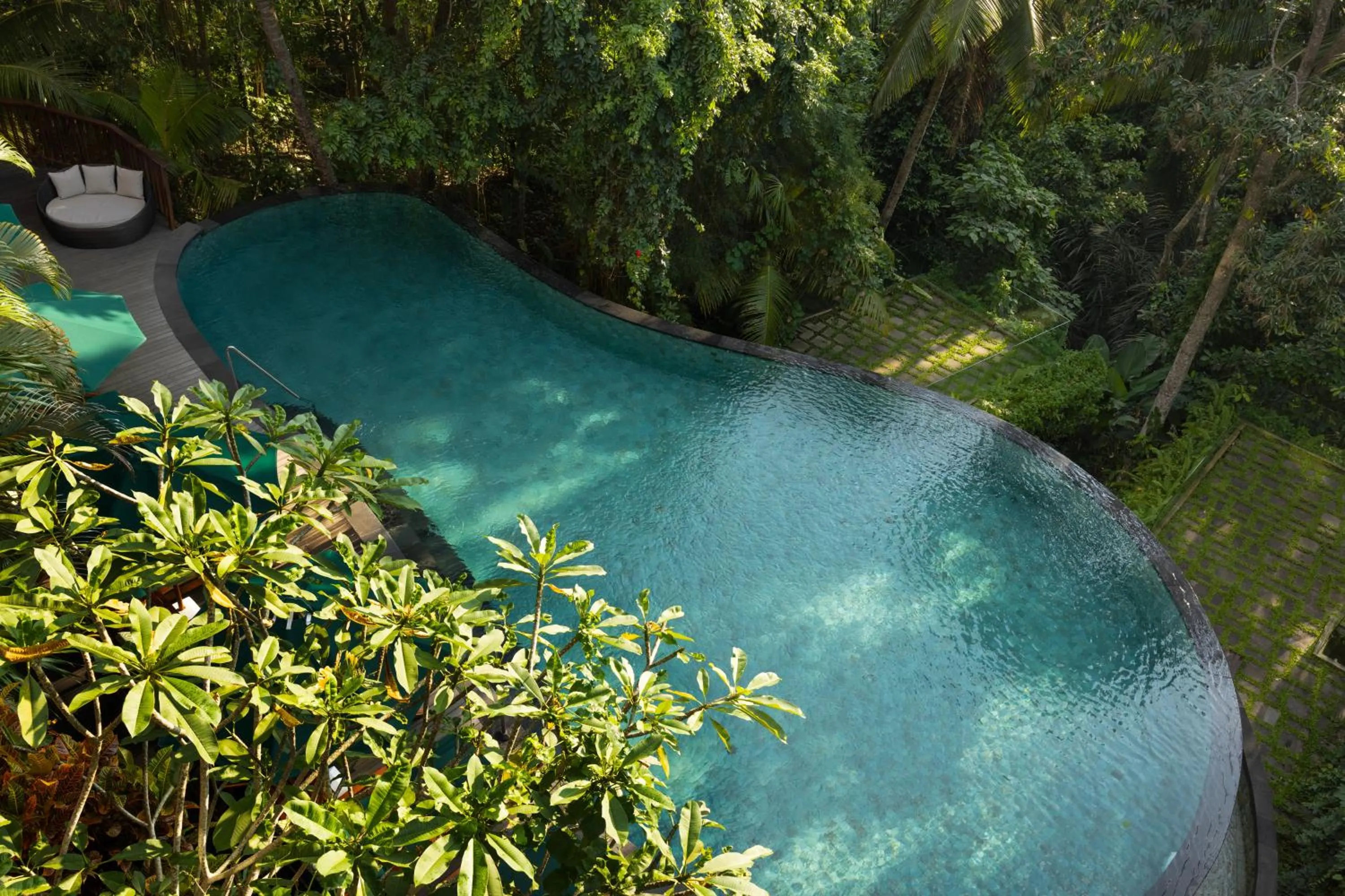 Swimming pool in Adiwana Unagi Suites