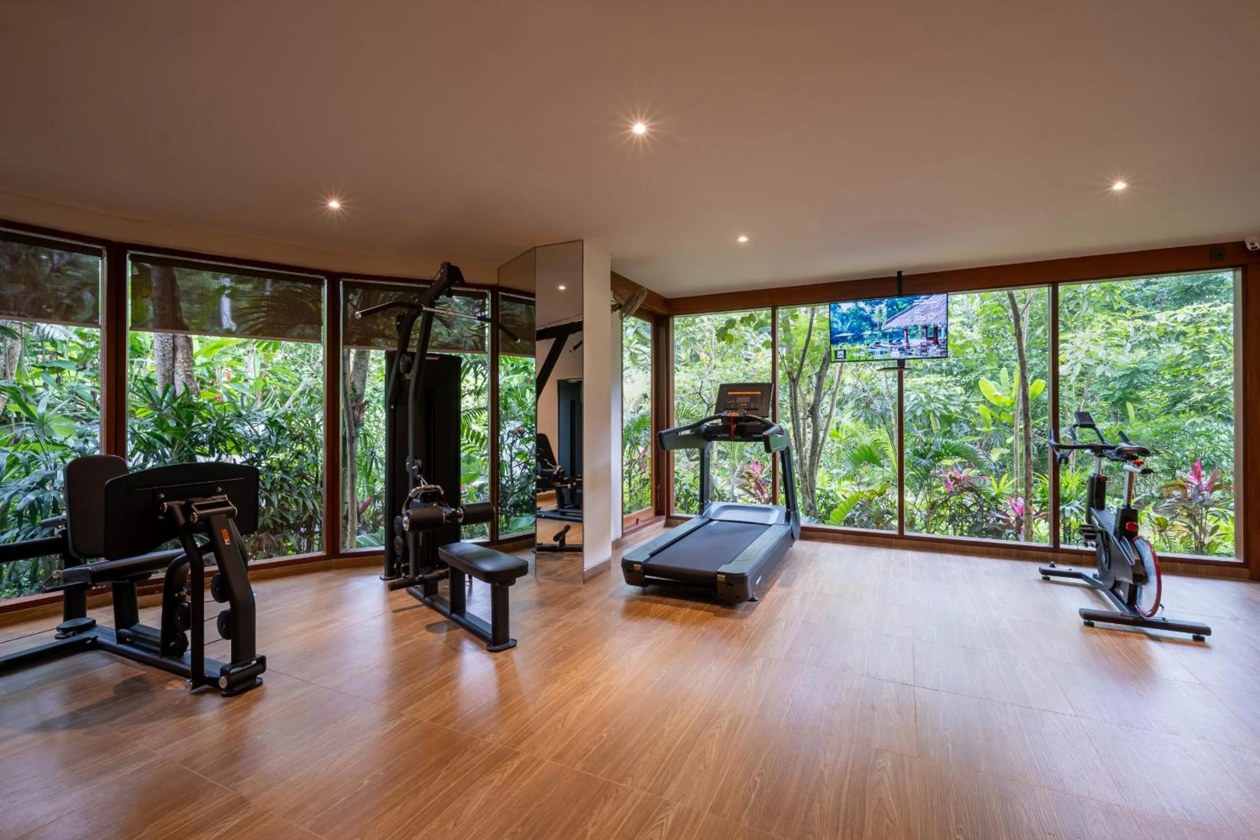 Fitness centre/facilities in Adiwana Unagi Suites