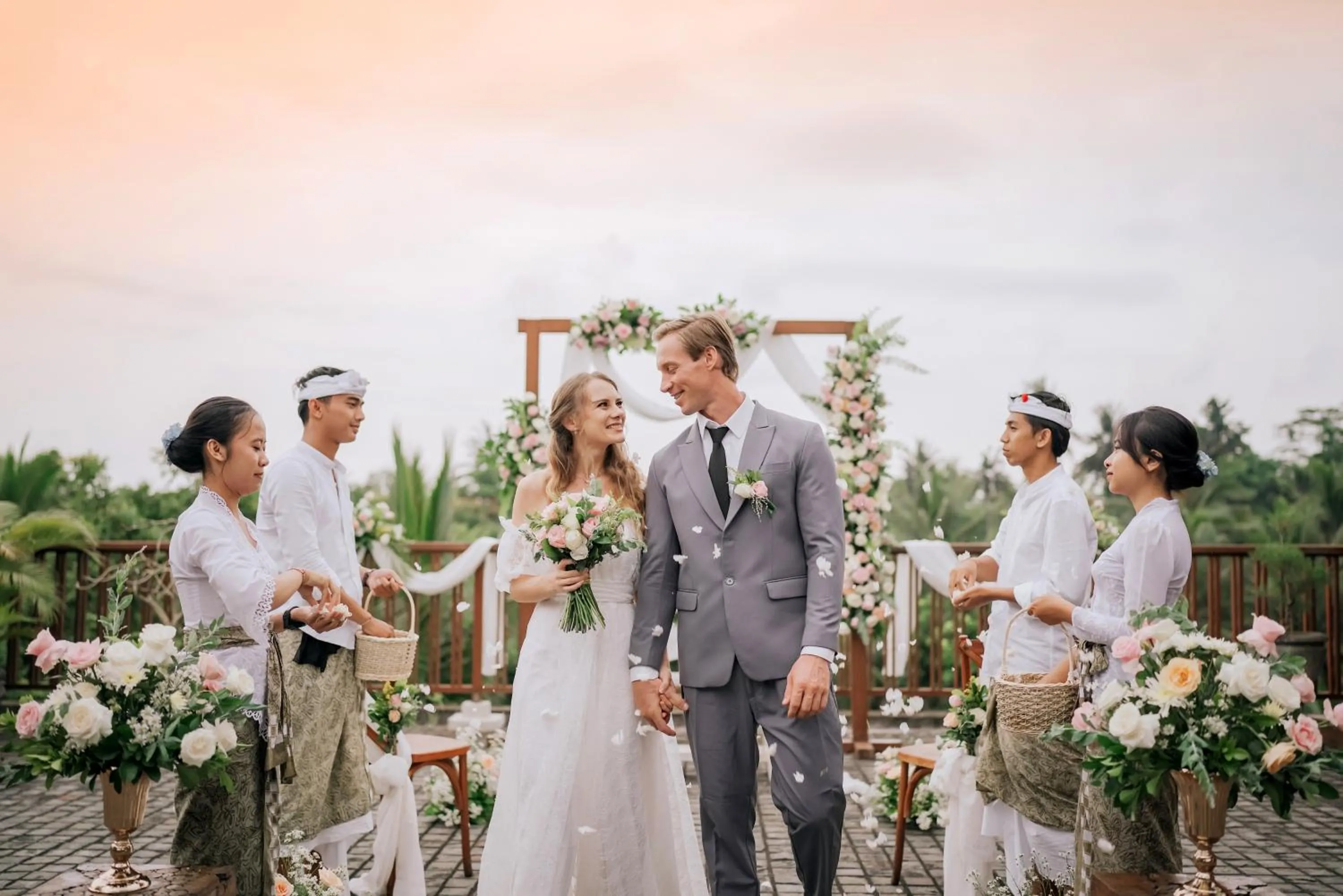 wedding in Adiwana Unagi Suites