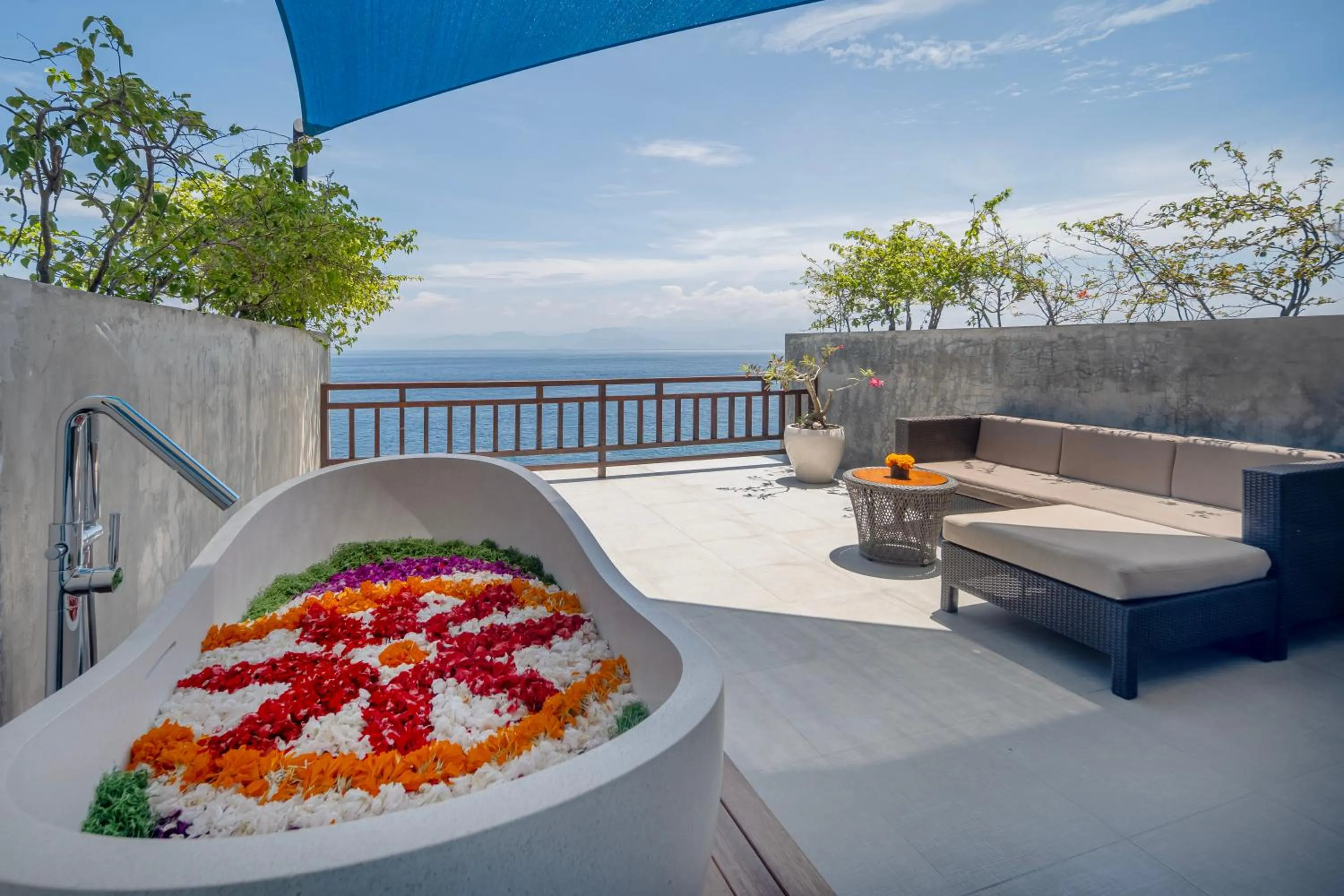 Decorative detail in Adiwana Warnakali Resort