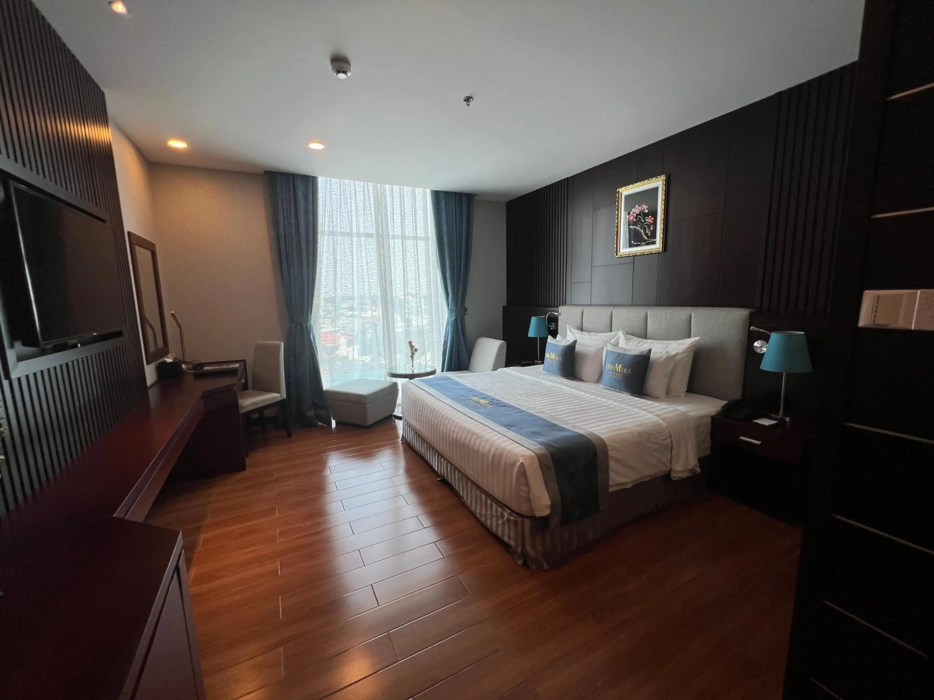 Bed in The Mira Hotel