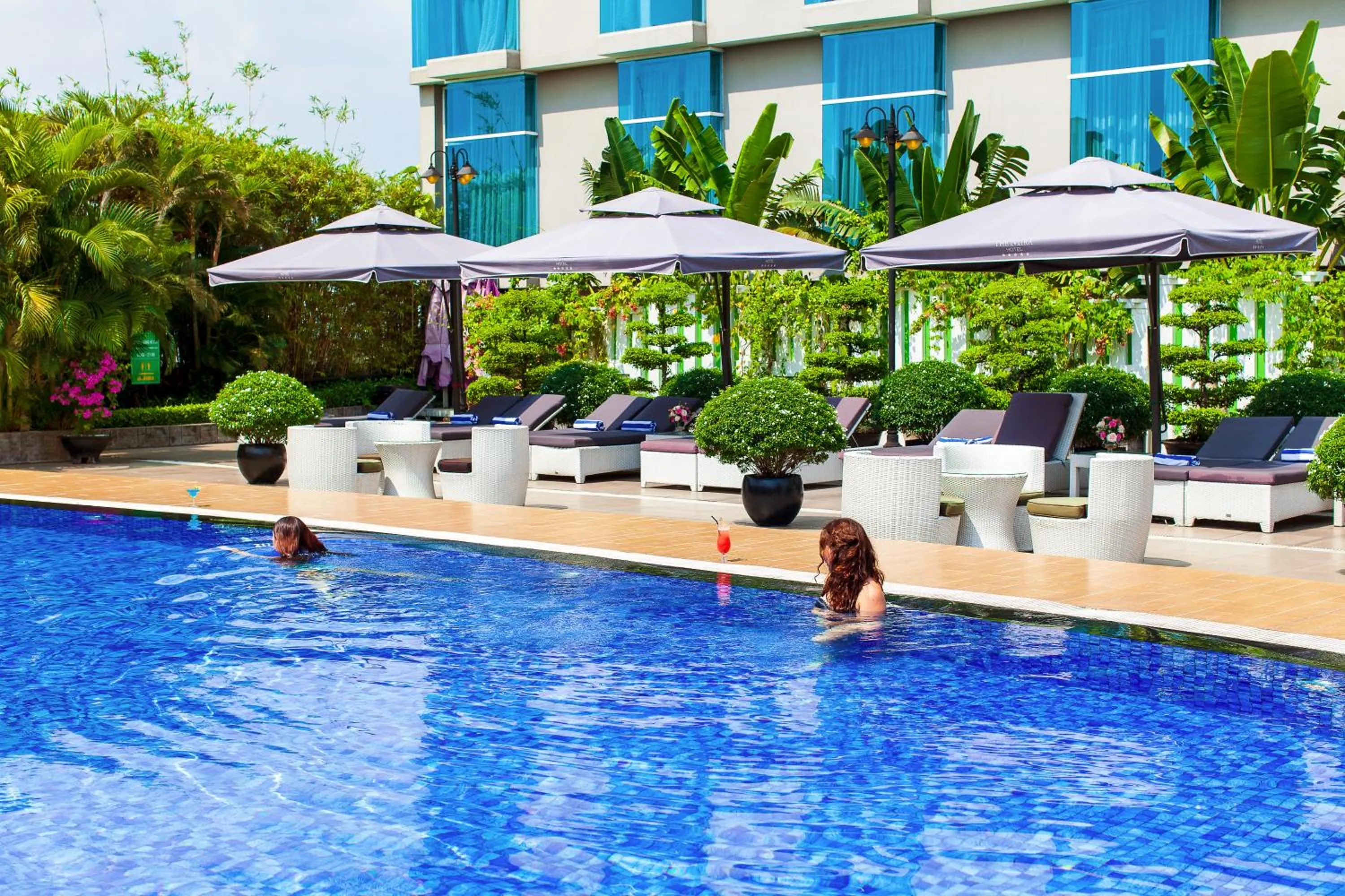 Swimming pool in The Mira Hotel