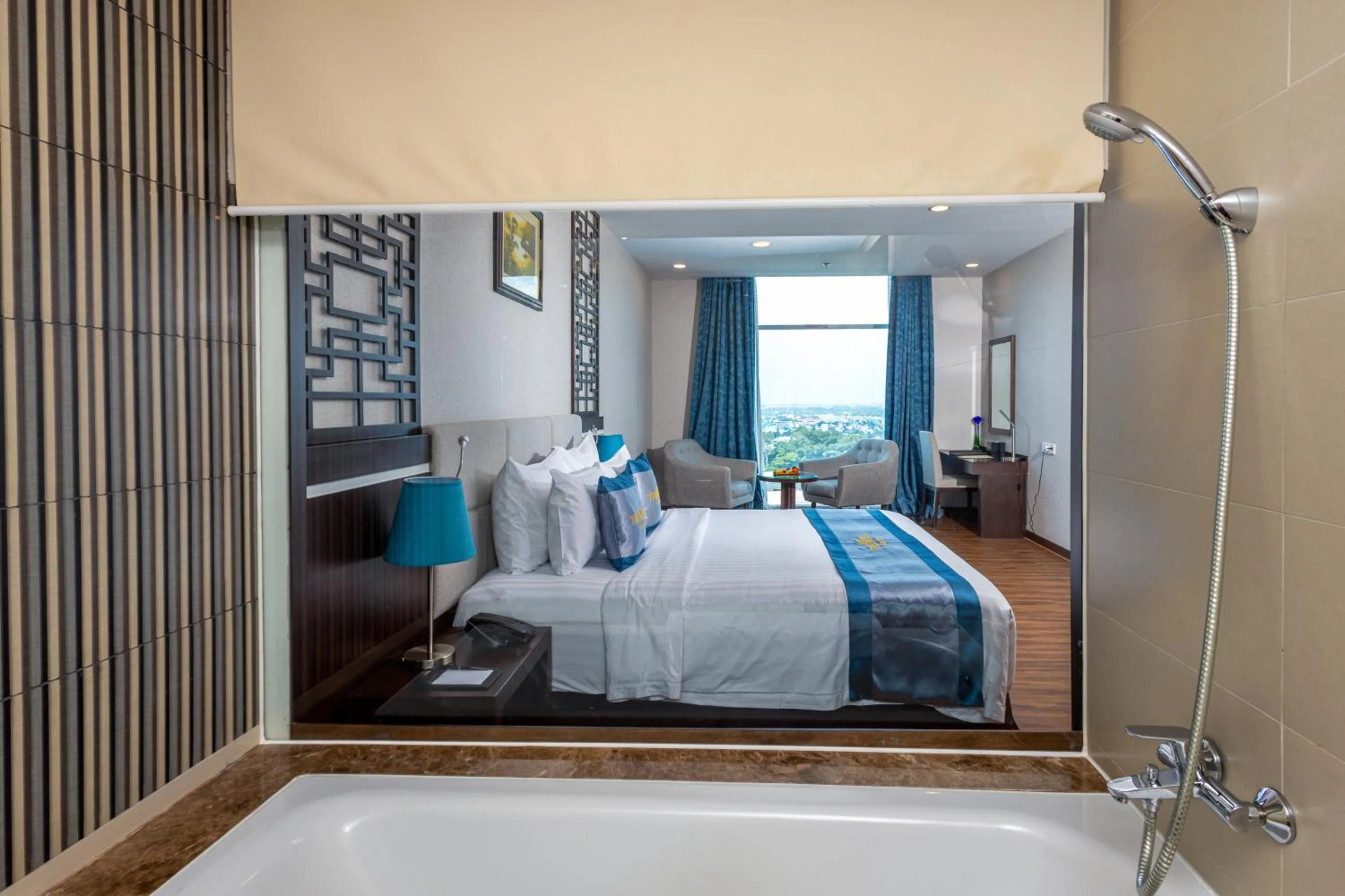 Bed in The Mira Hotel