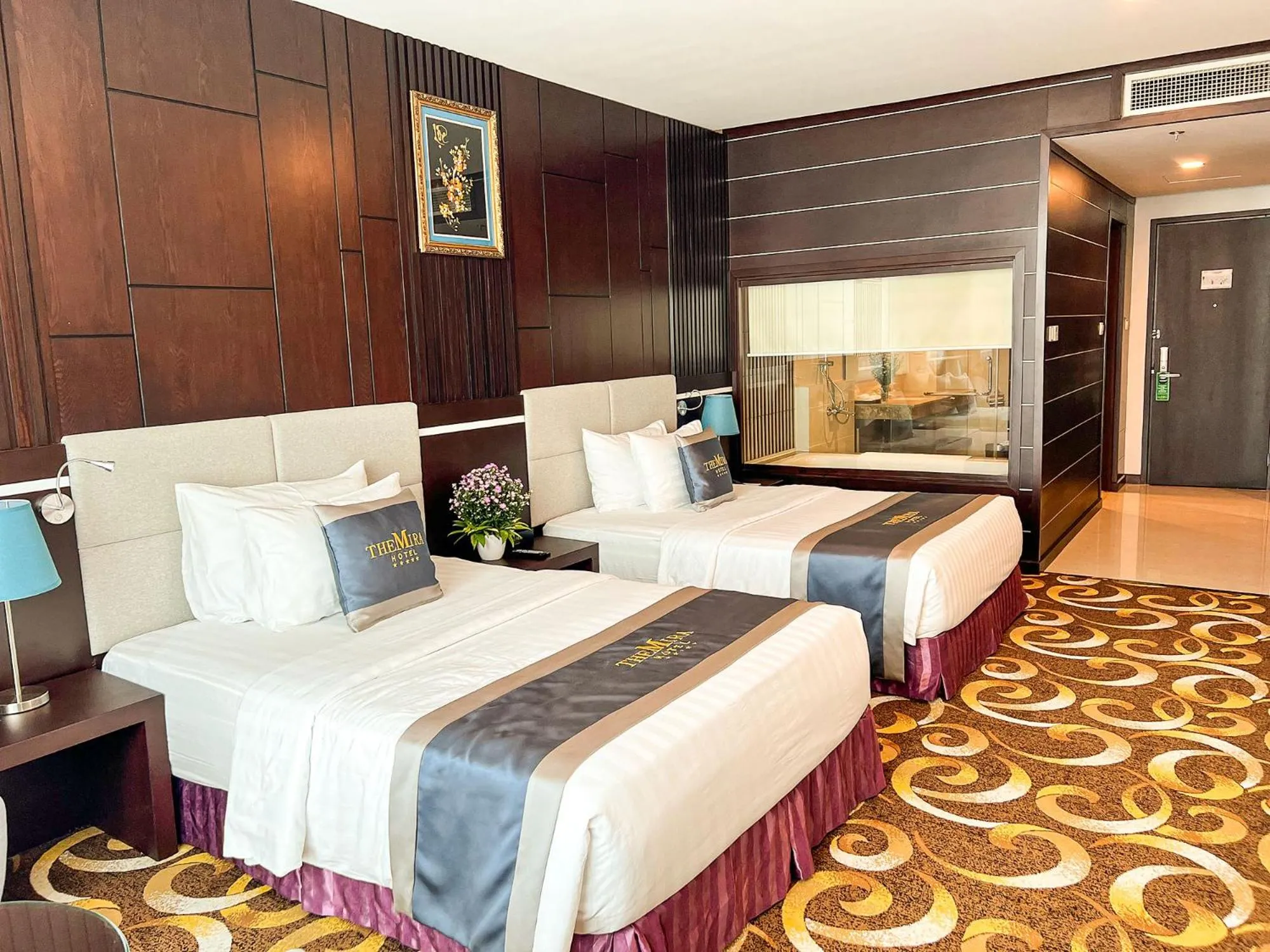 Bed in The Mira Hotel