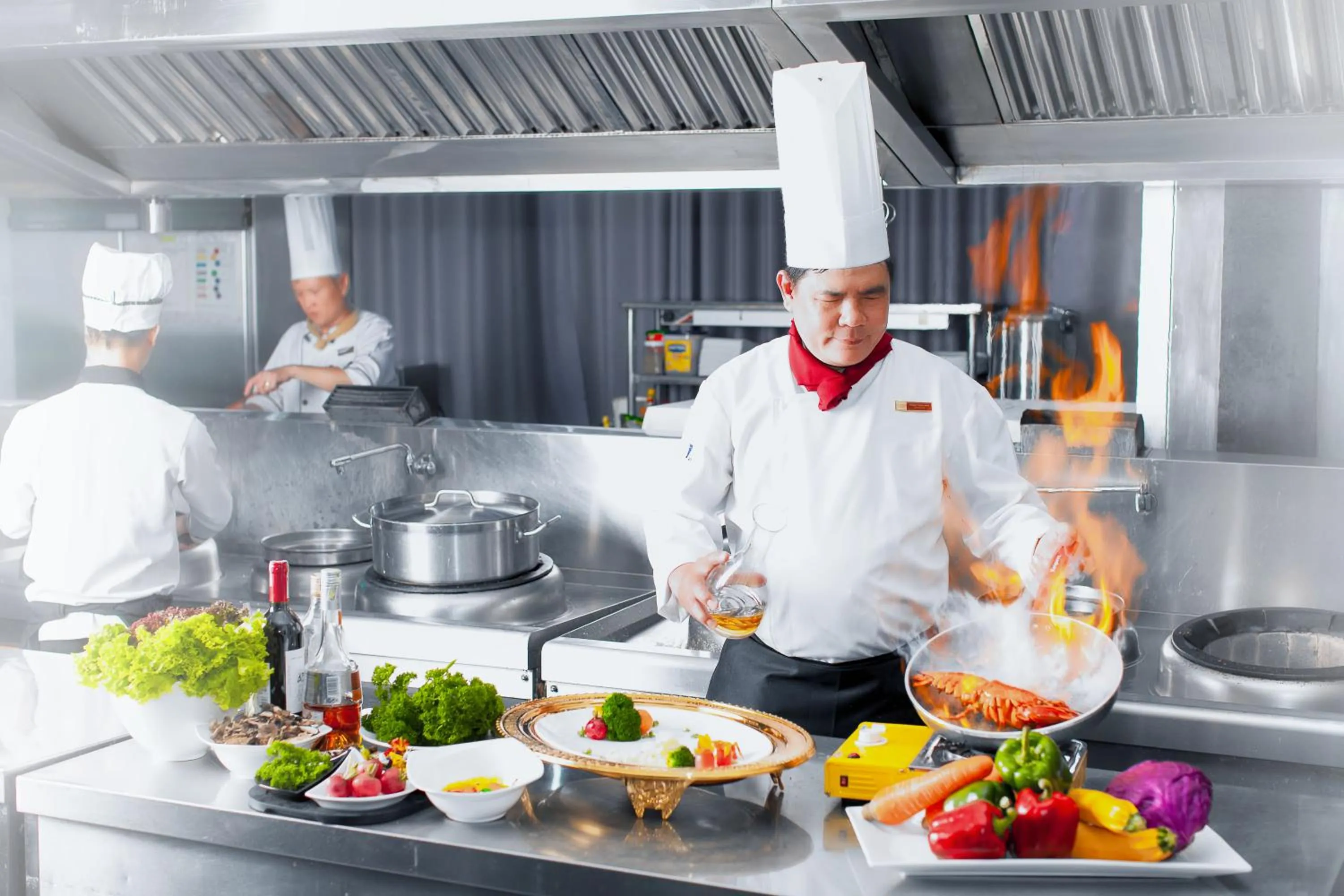 Food and drinks in The Mira Hotel