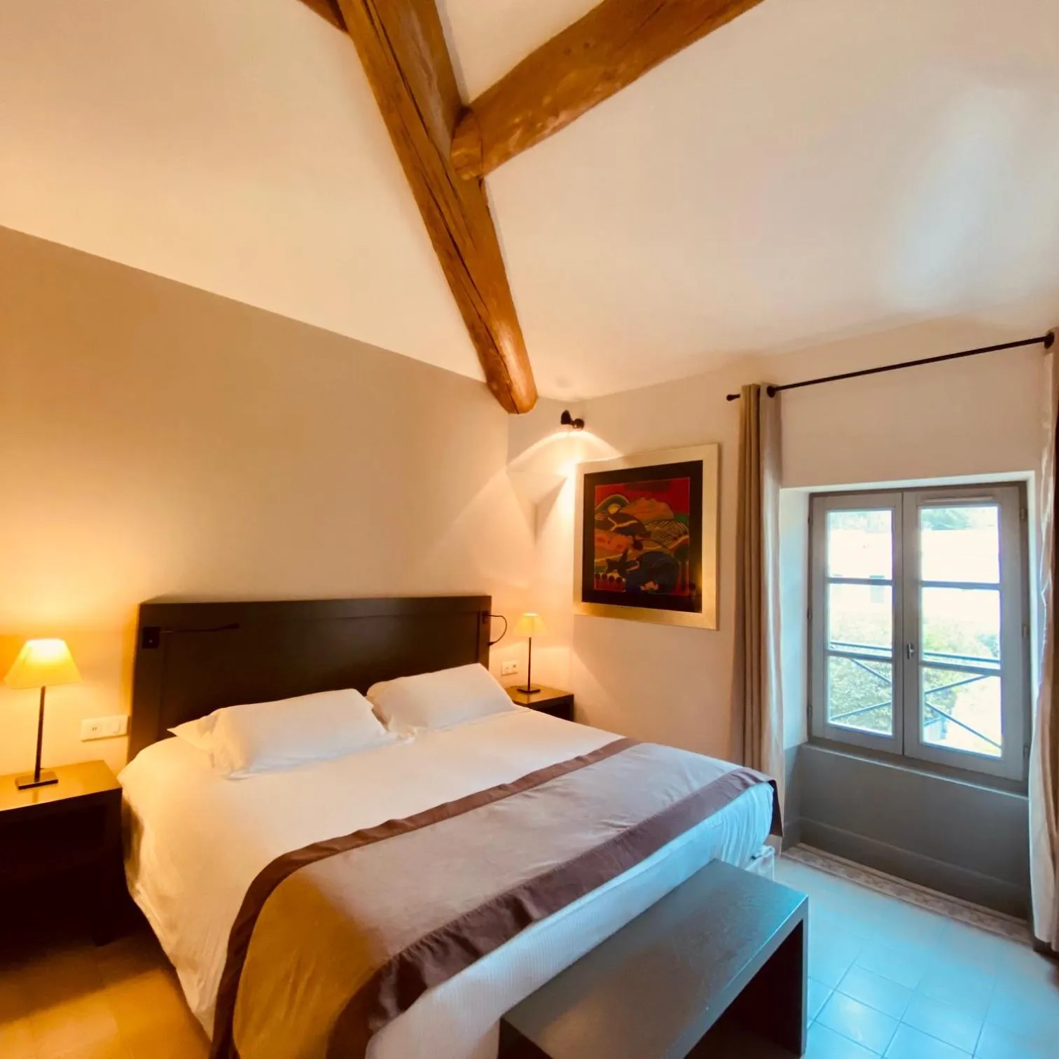 Bed in La Bastide de Boulbon