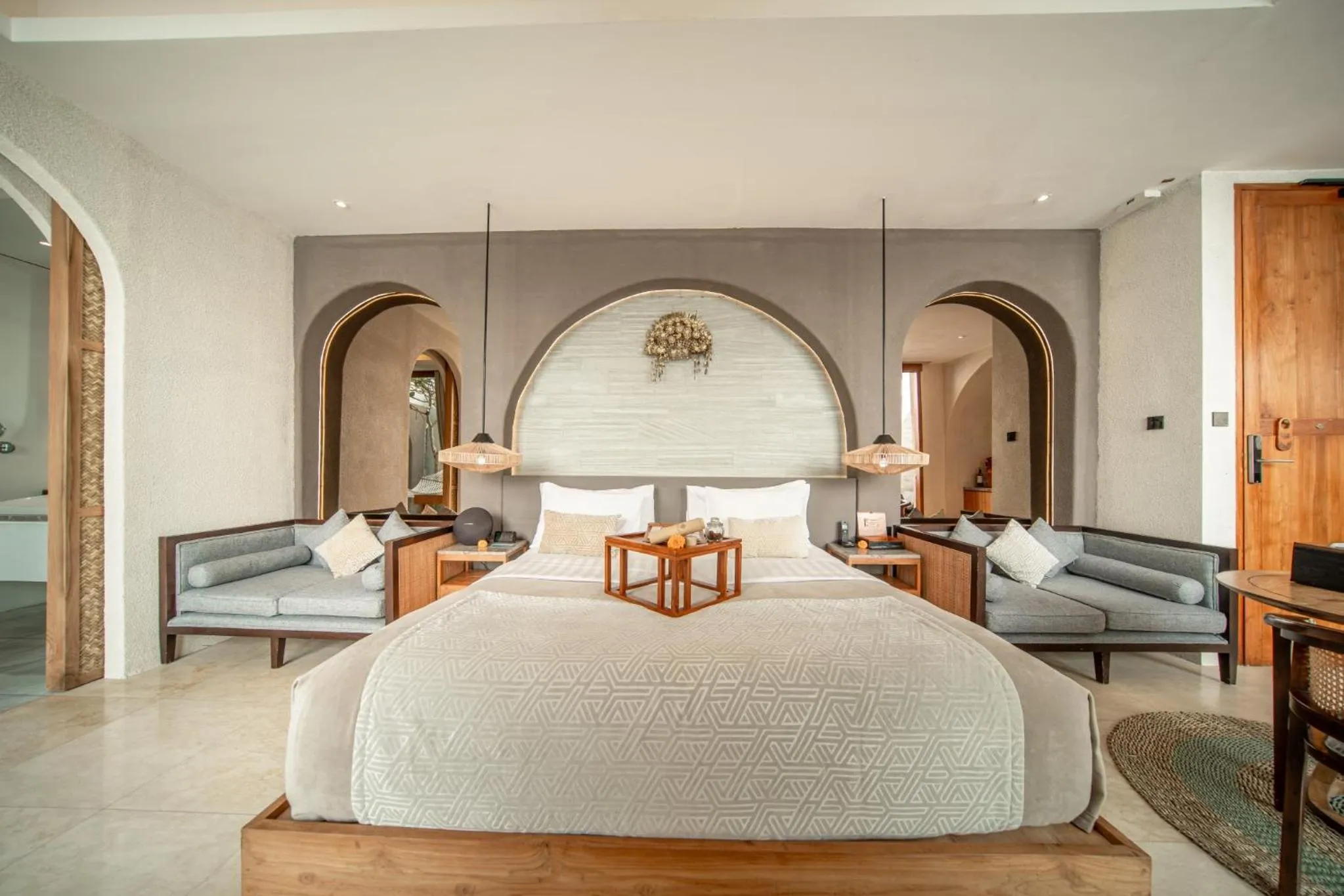 Bed in Astera Villa Seminyak by Ini Vie Hospitality