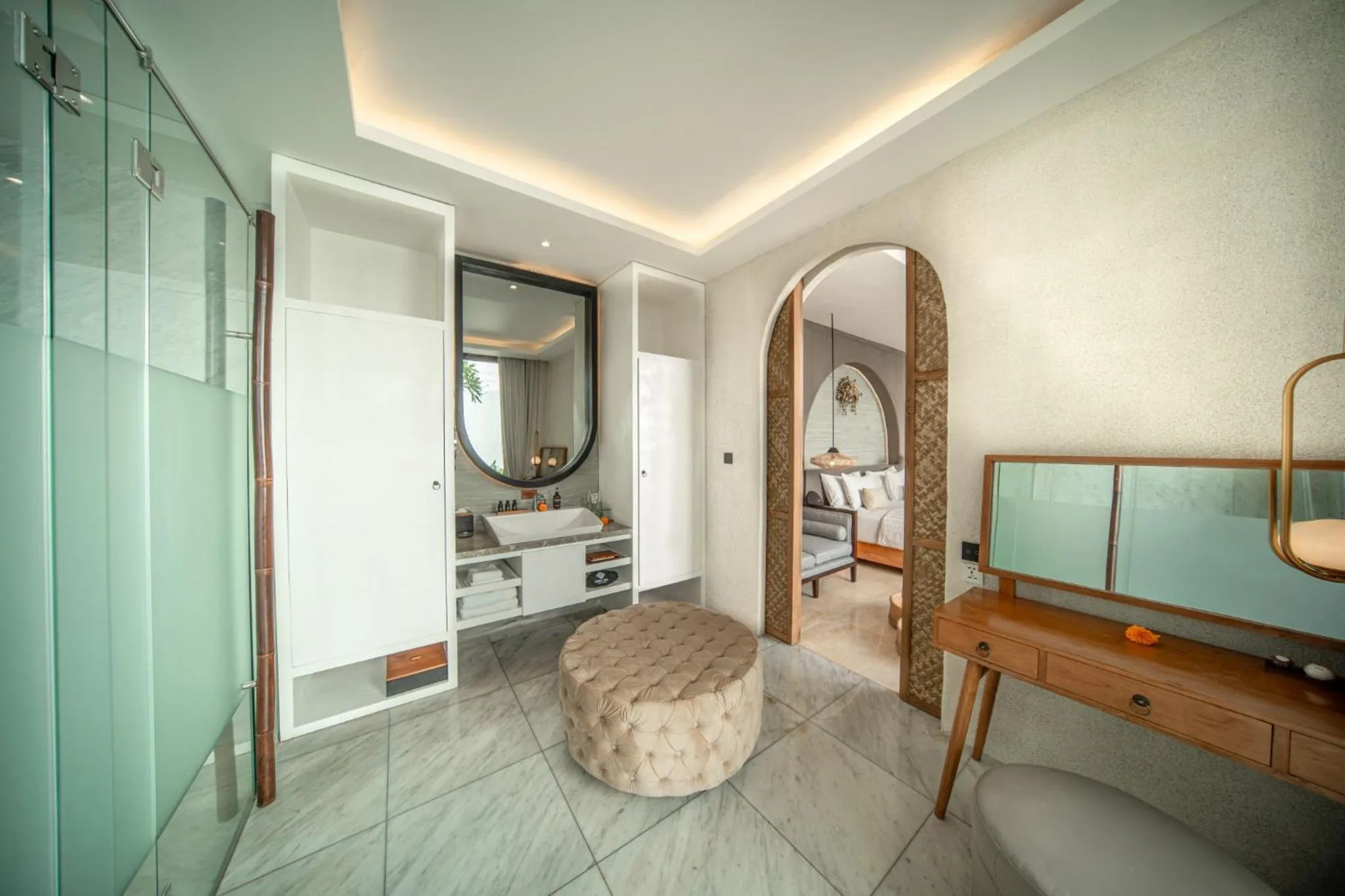 Bathroom in Astera Villa Seminyak by Ini Vie Hospitality