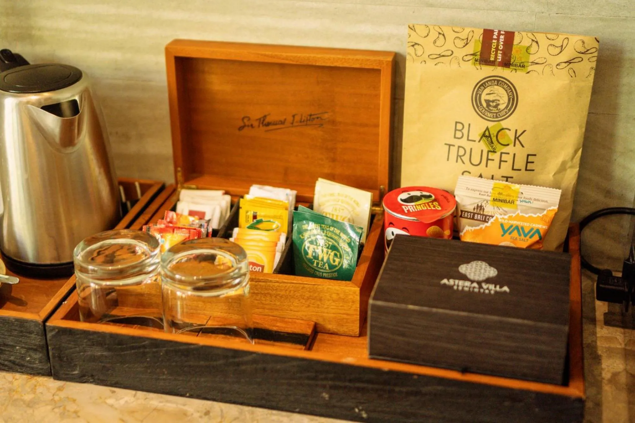 Coffee/tea facilities in Astera Villa Seminyak by Ini Vie Hospitality