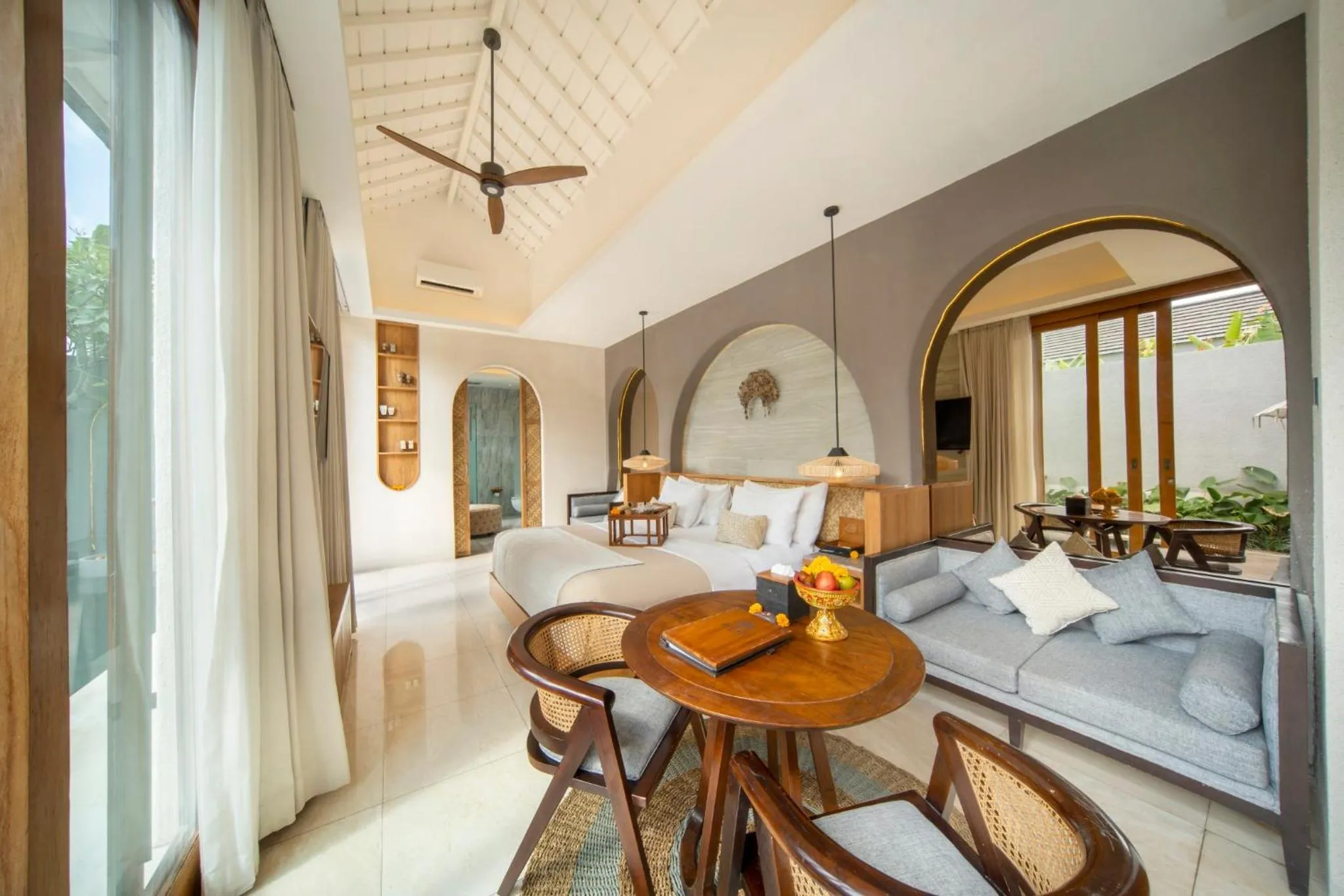 Living room in Astera Villa Seminyak by Ini Vie Hospitality