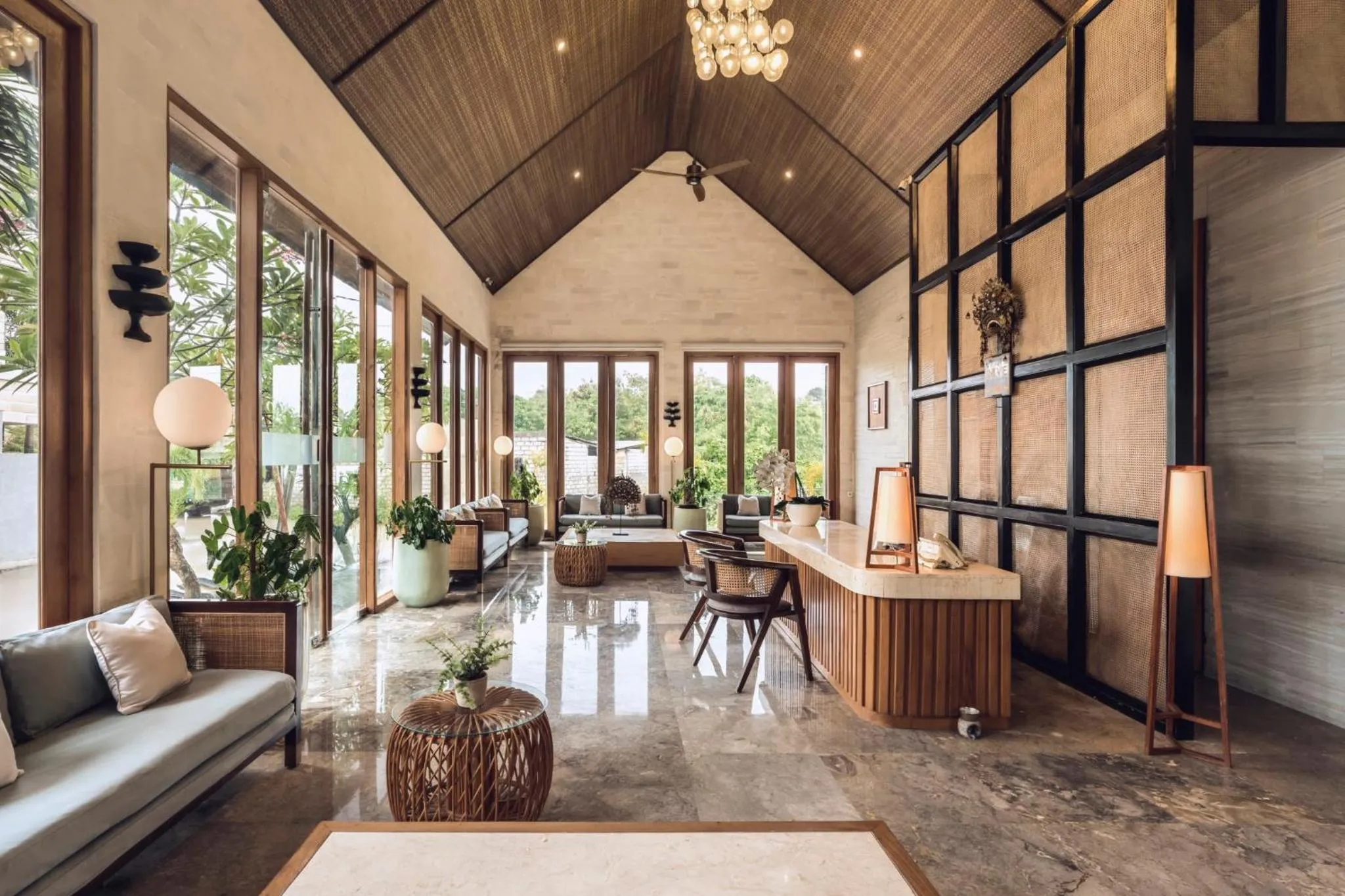Lobby or reception in Astera Villa Seminyak by Ini Vie Hospitality