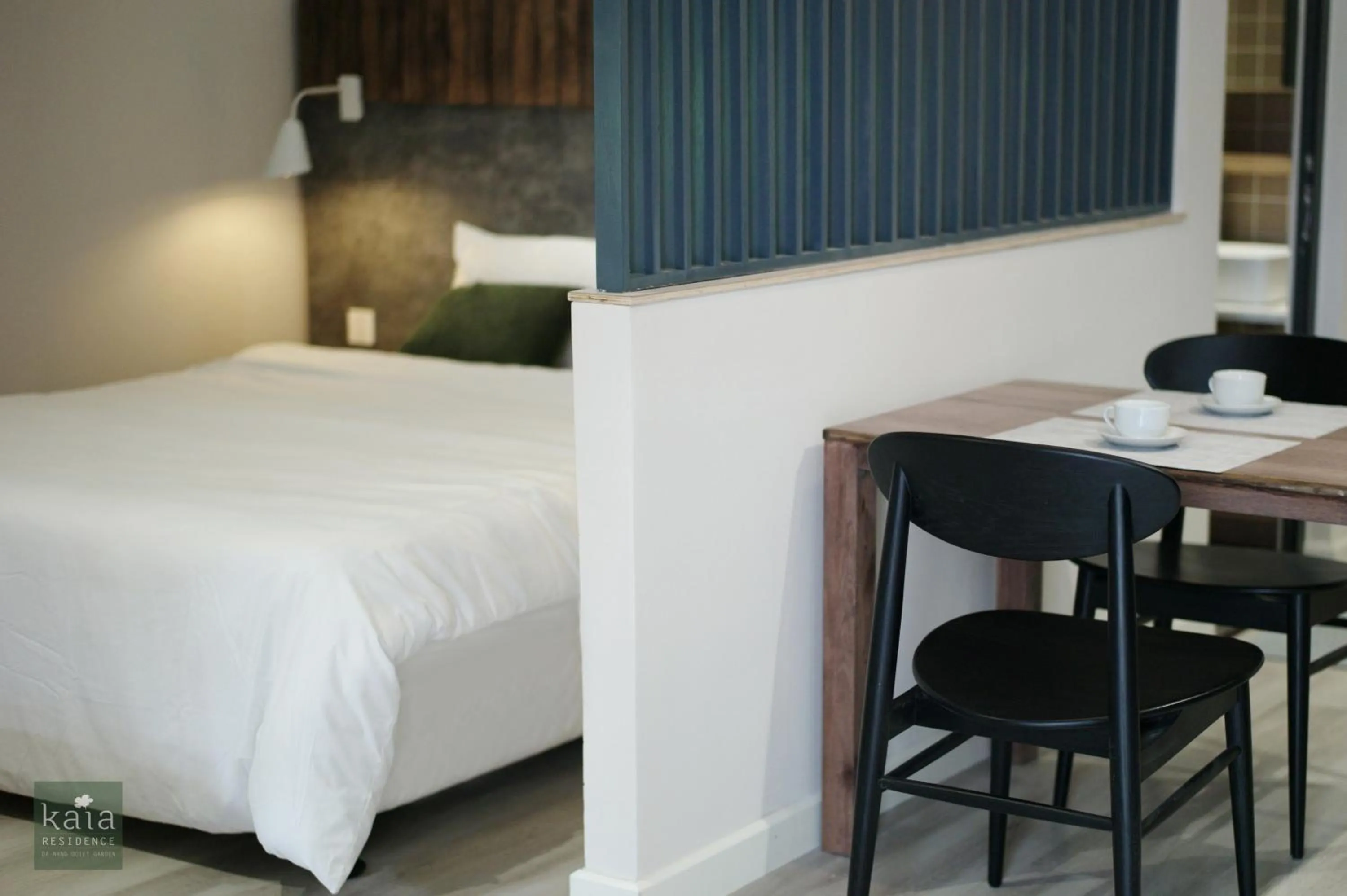 Bed in Kaia Residence Danang Quiet Garden