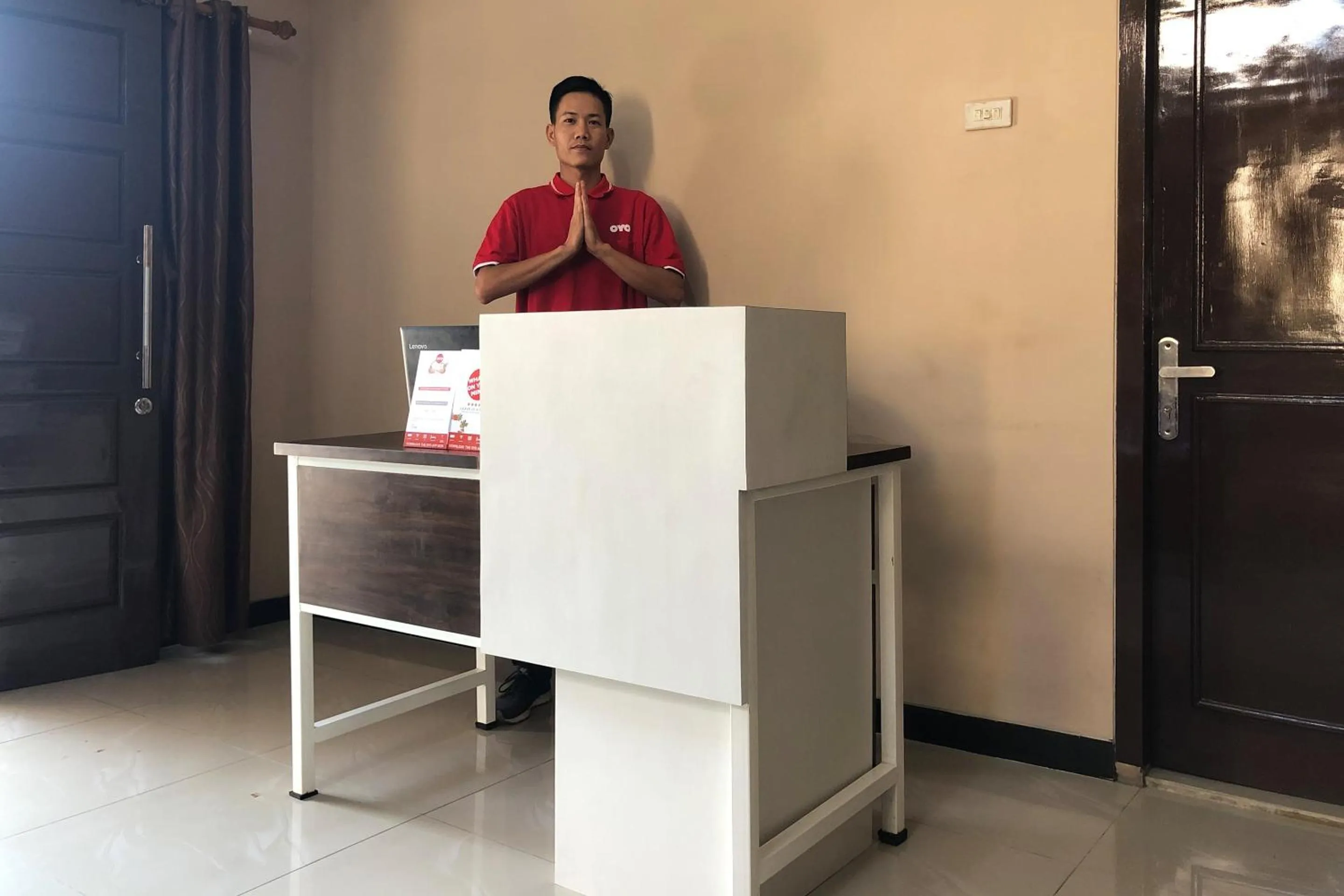 Lobby or reception in Hotel O Wisma Ray Syariah