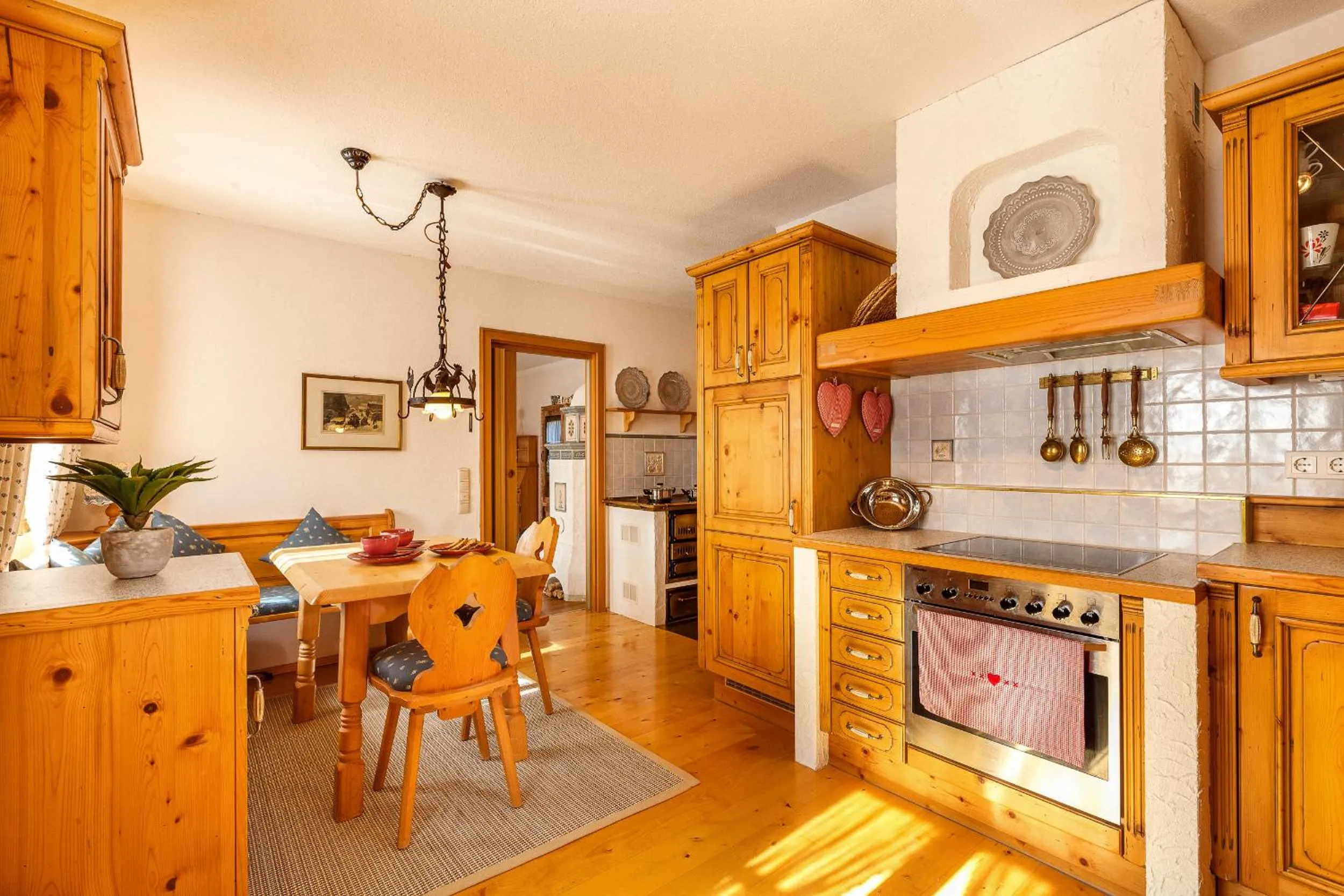 Kitchen or kitchenette in Haus Magnushof