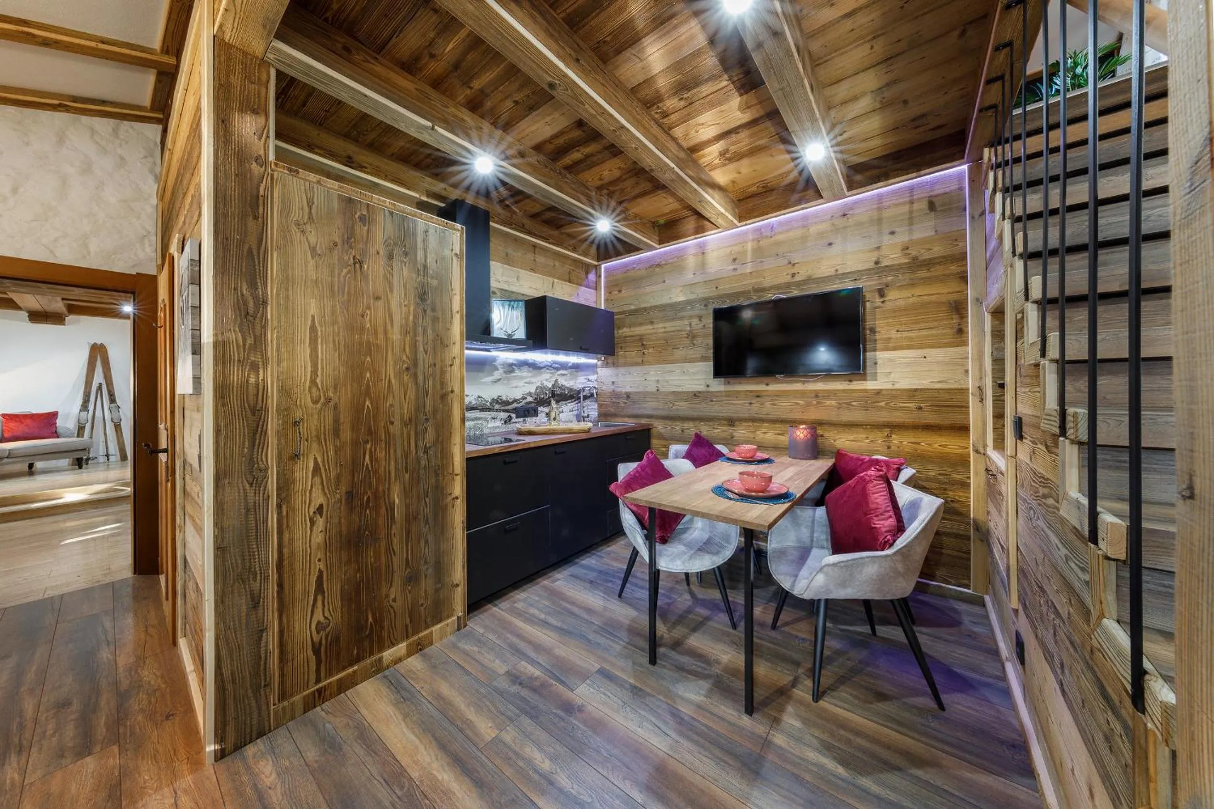 Kitchen or kitchenette in Haus Magnushof