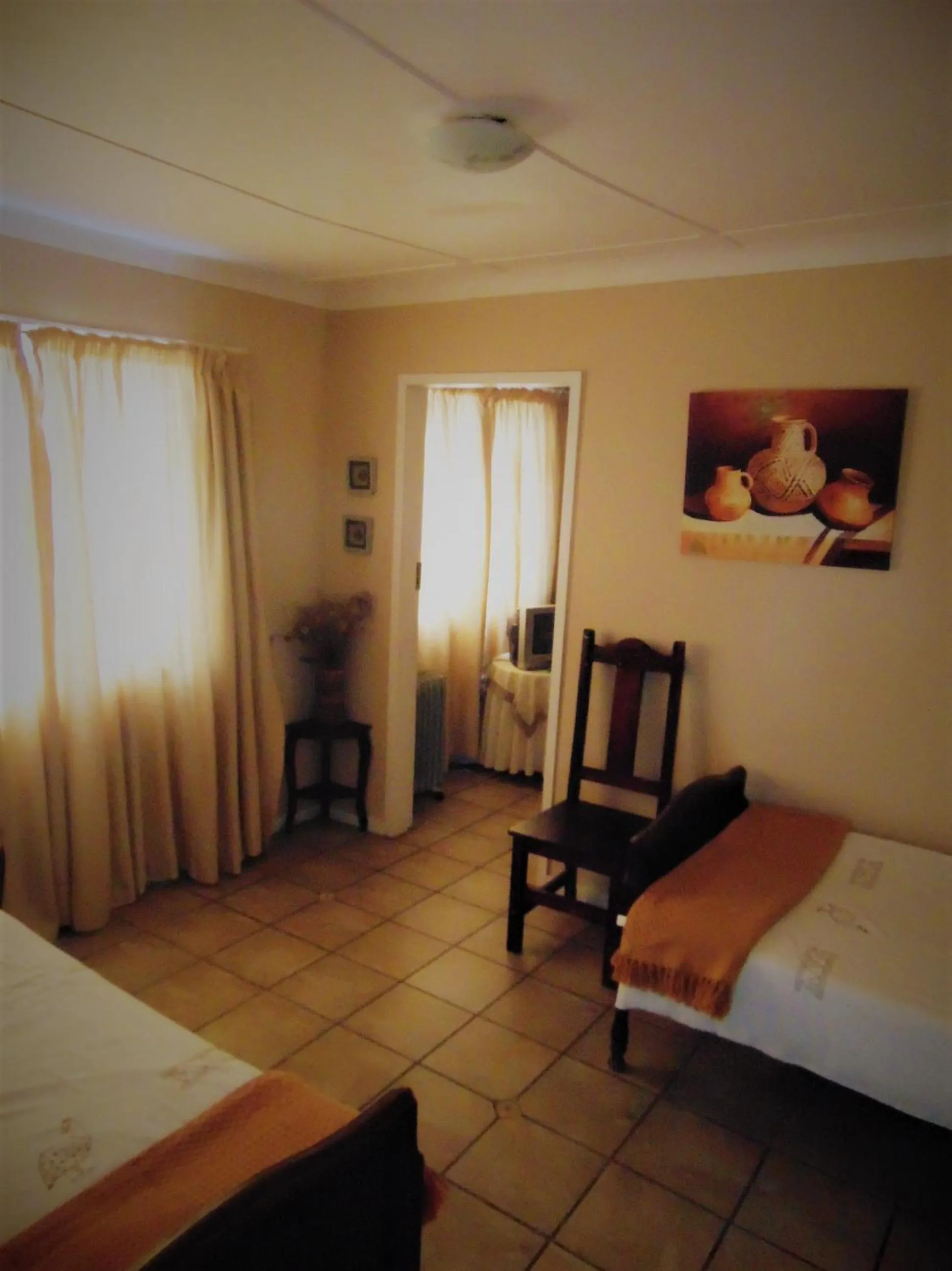 Bedroom, Bed in Fountain Baths Guest Cottages