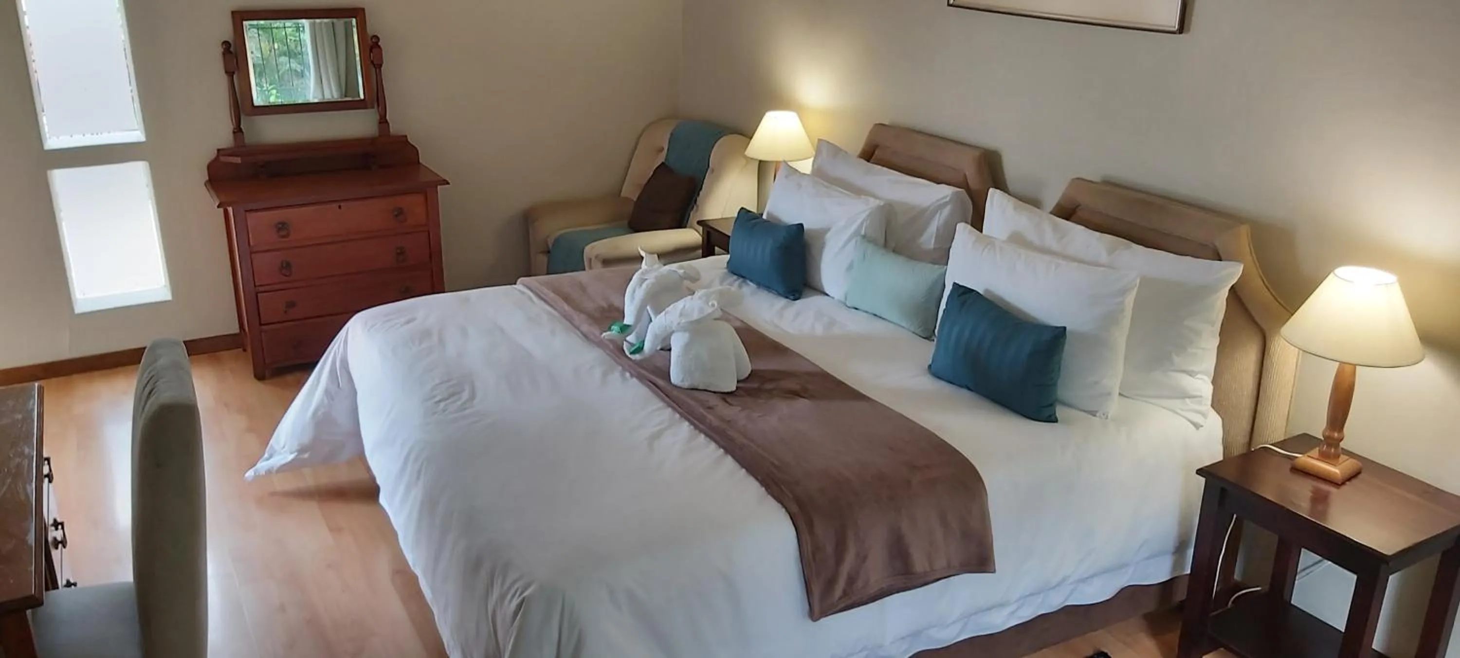 Bed in Rockview Lodge