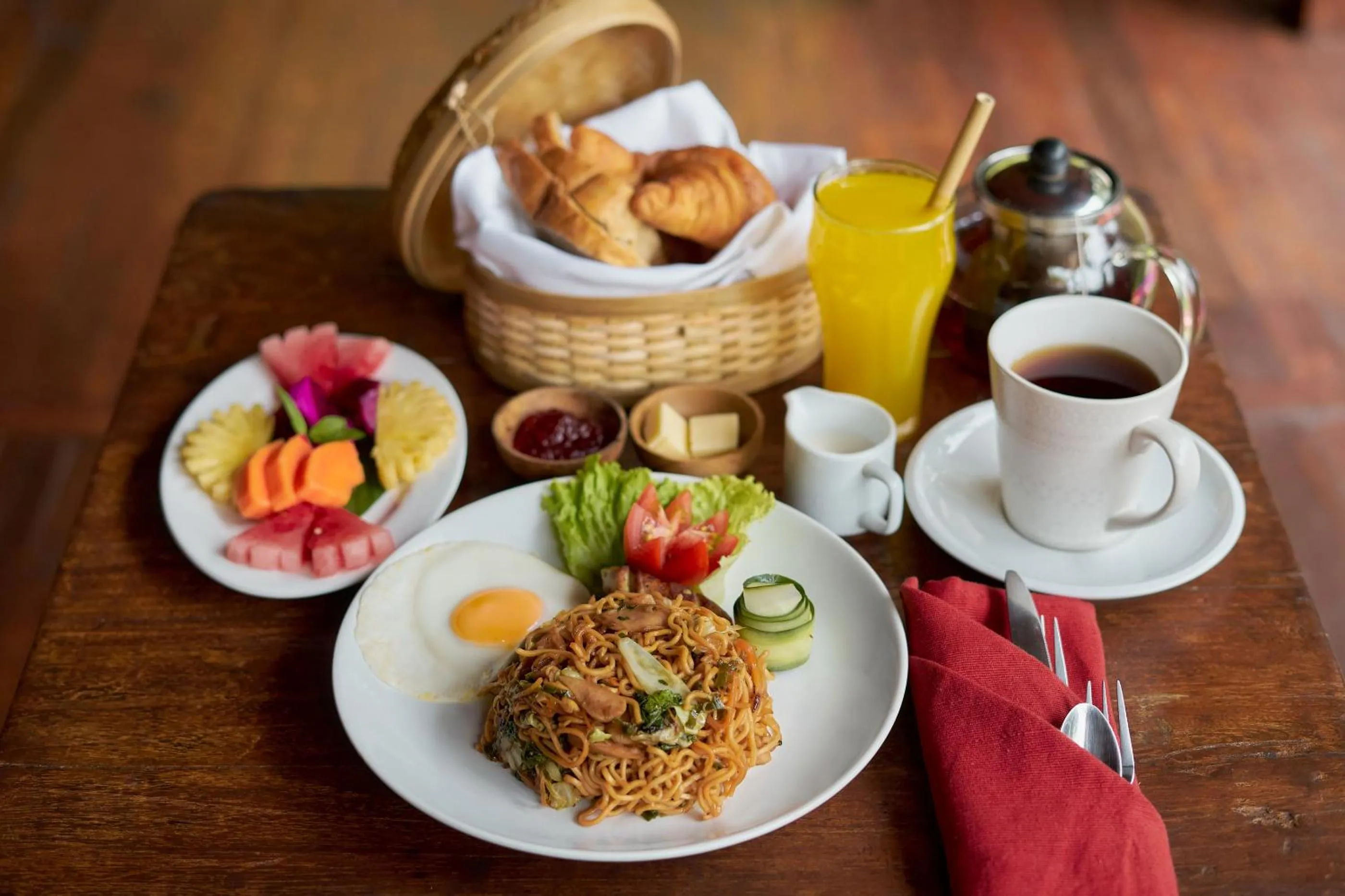 Food and drinks in Andara Ubud Villa