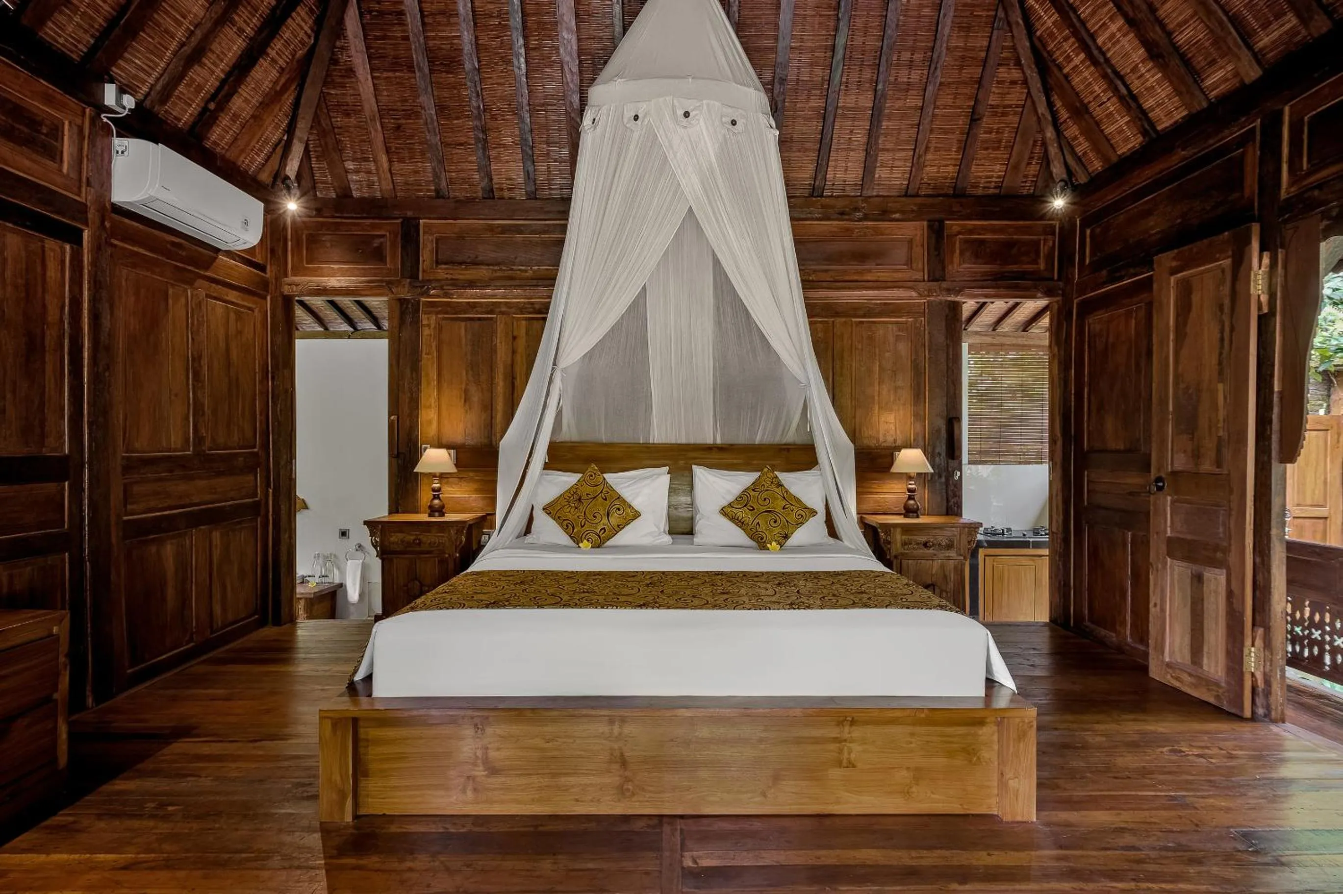 Bed in Andara Ubud Villa