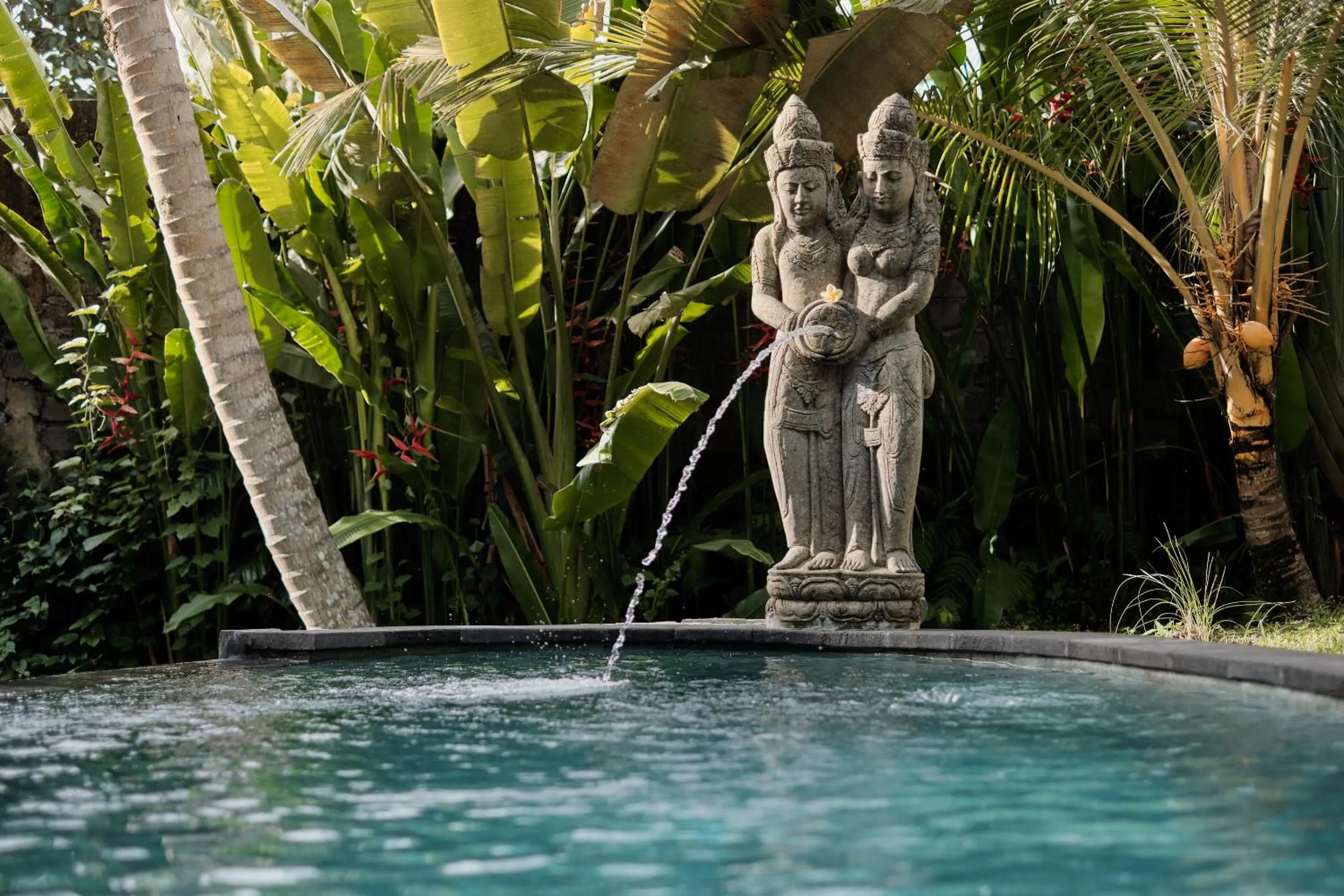 Garden view in Andara Ubud Villa