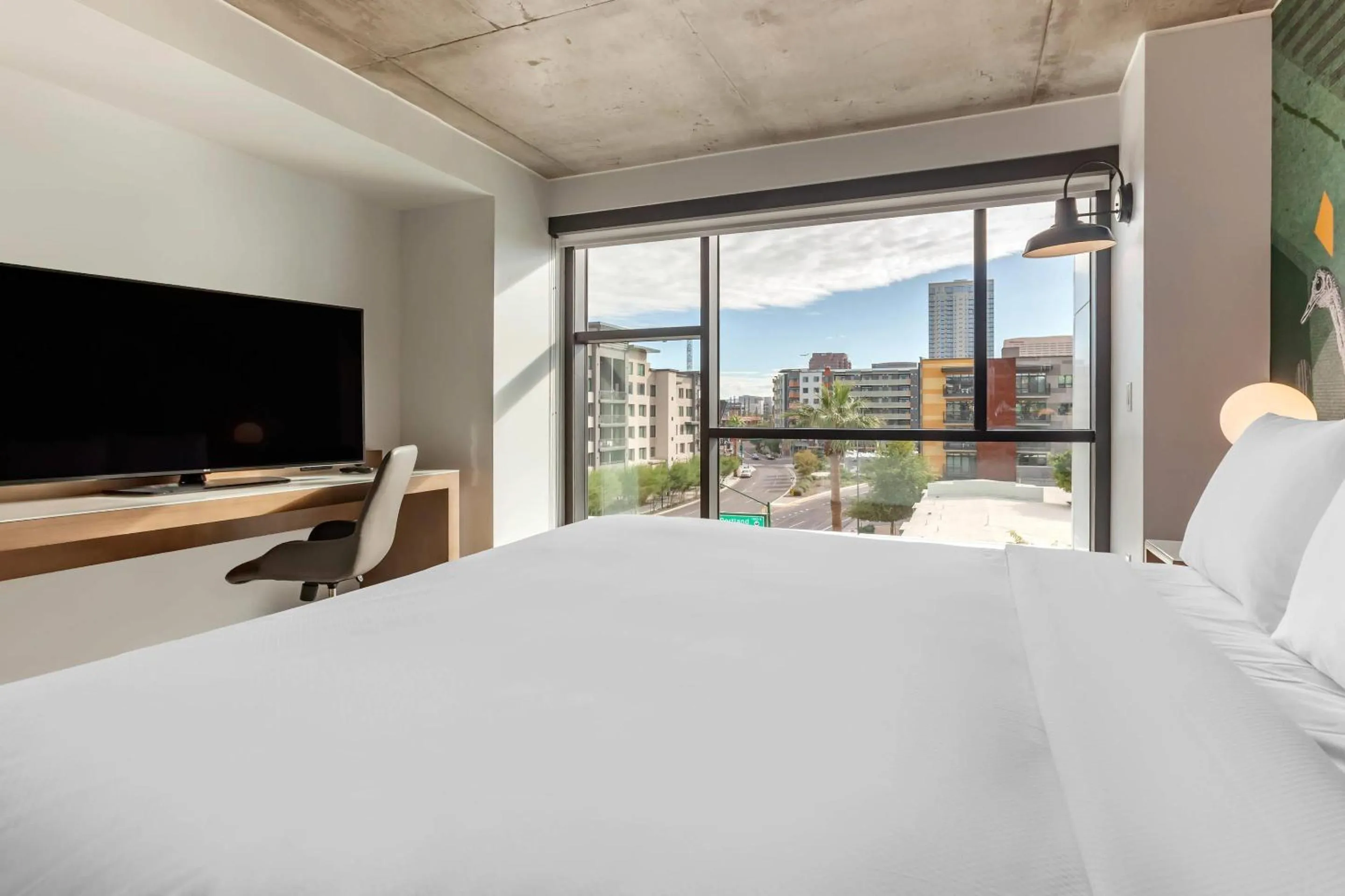 Bedroom, Bed in Cambria Downtown Phoenix Convention & Airport Hotel