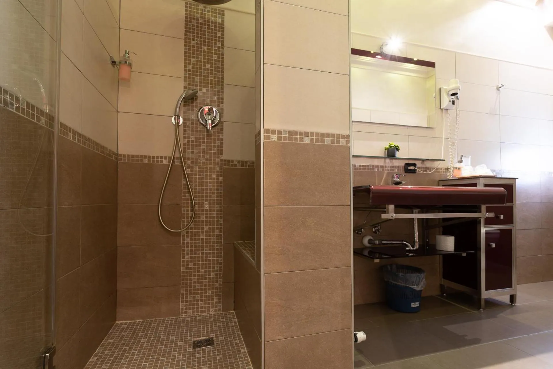 Shower in Il Piccolo Piacenza