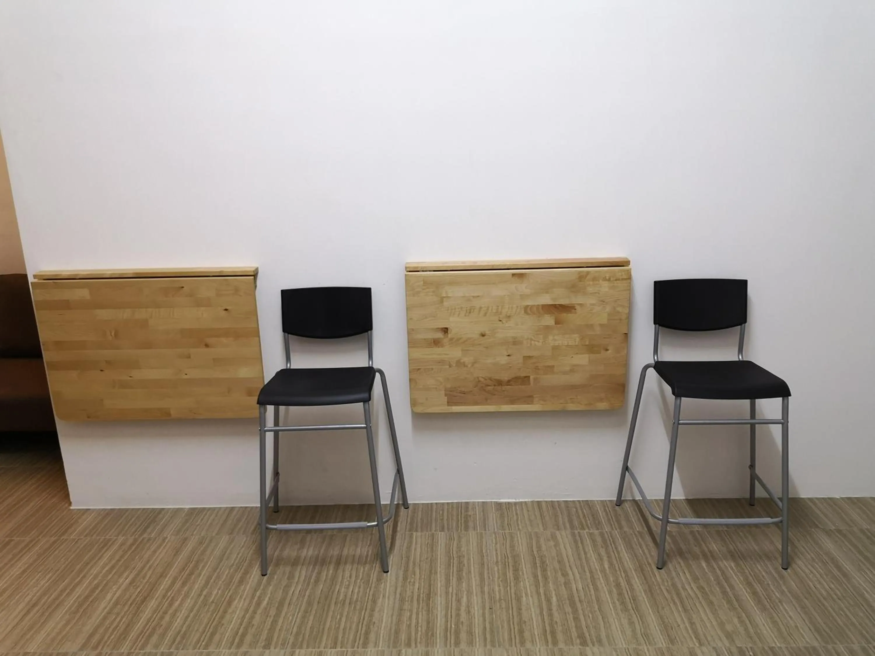 Seating area in Homey Hostel, Ipoh Town