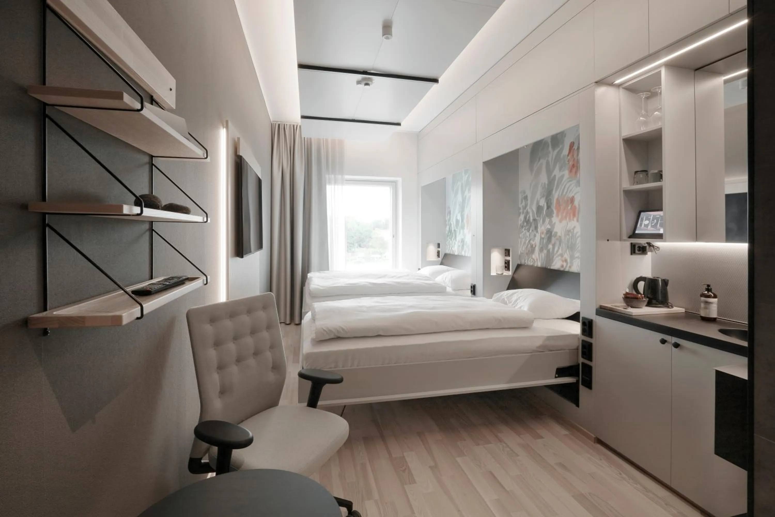 Bedroom, Bed in VALO Hotel & Work Helsinki
