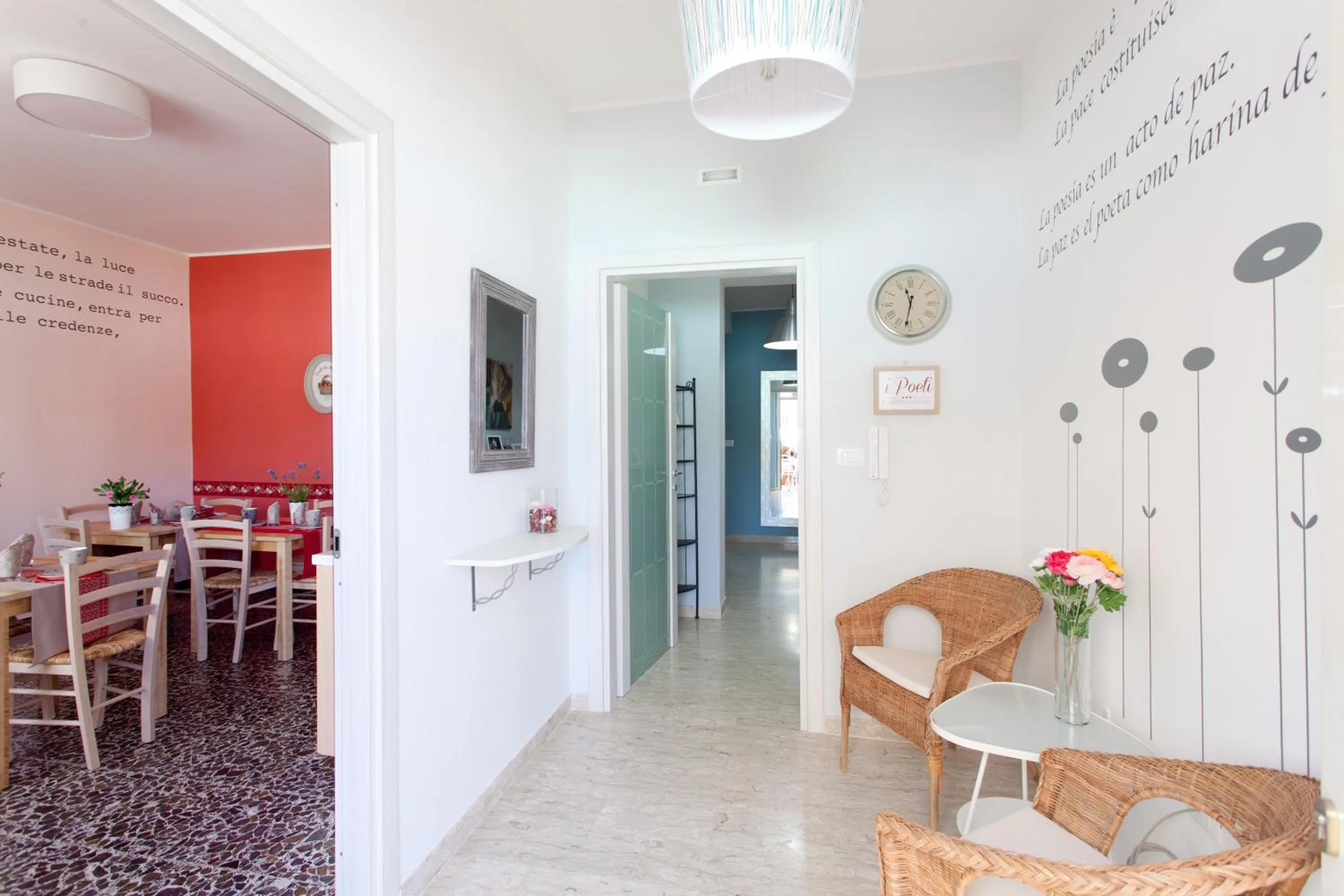 Facade/entrance in B&B I Poeti