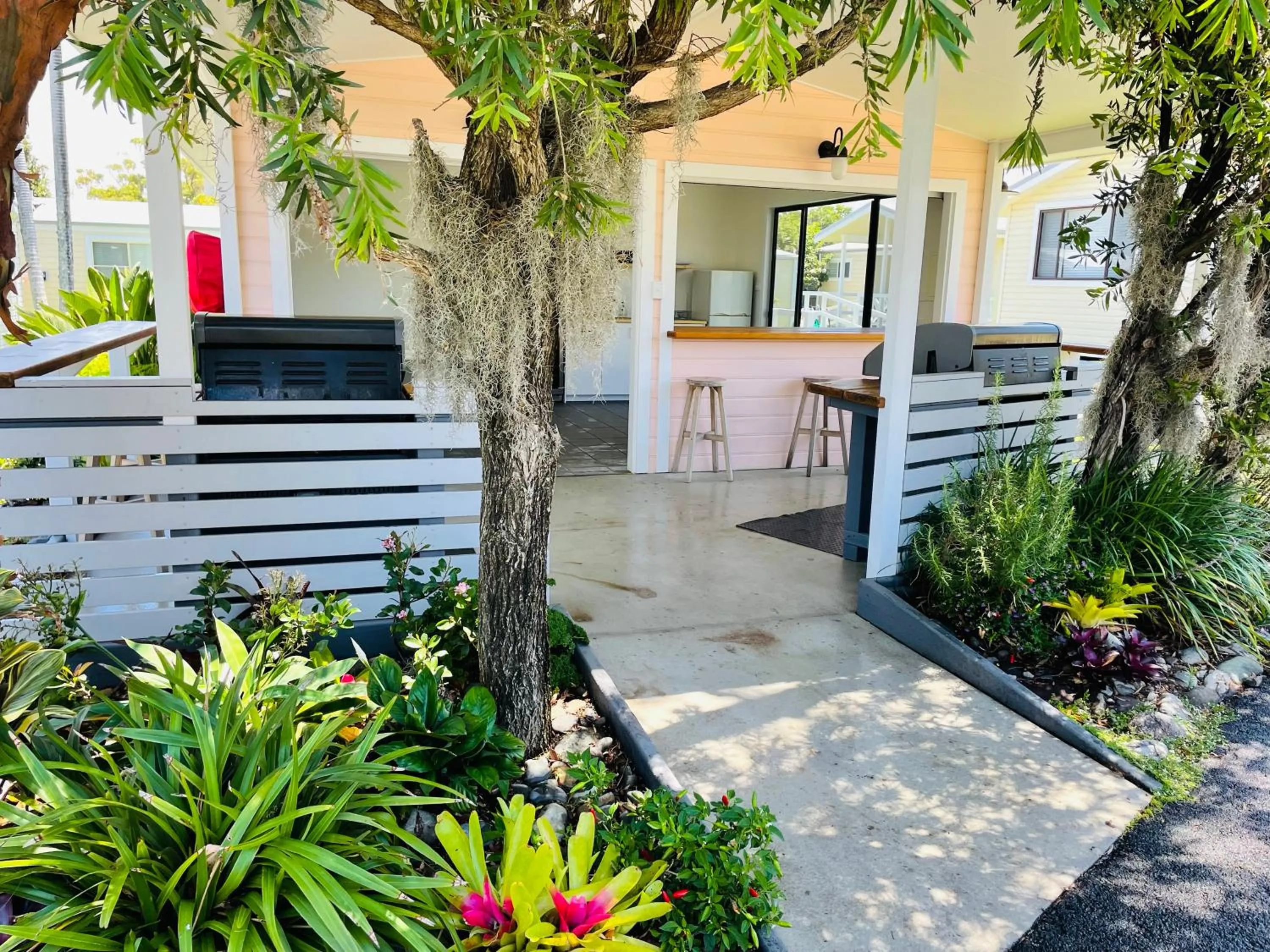 Property building in Little Palm Cabins