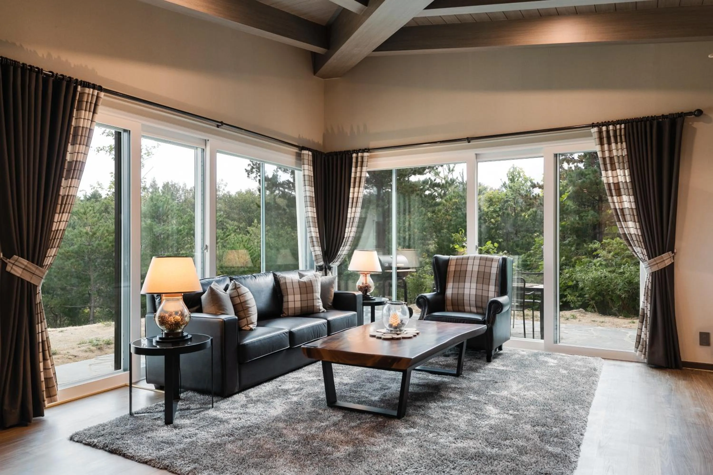 Living room in Kensington Resort Seorak Valley