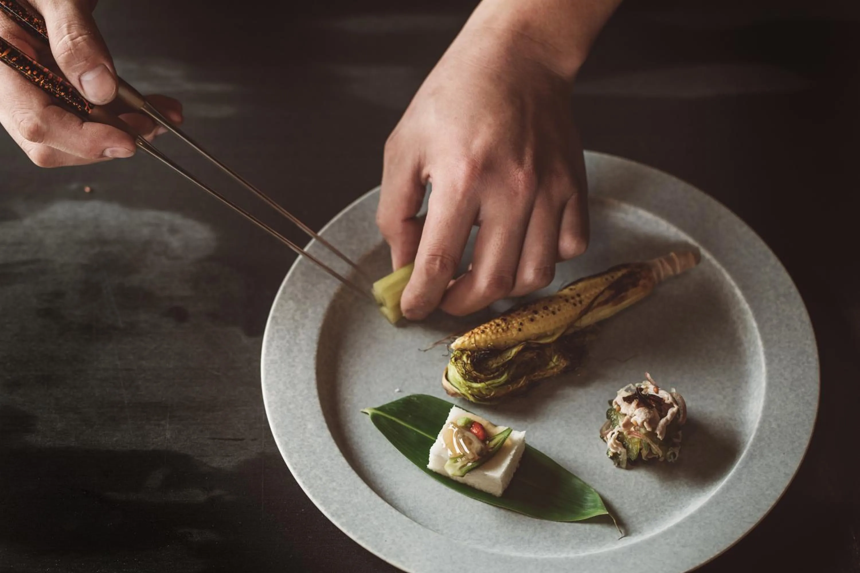 Food close-up in NIPPONIA Kosuge Village