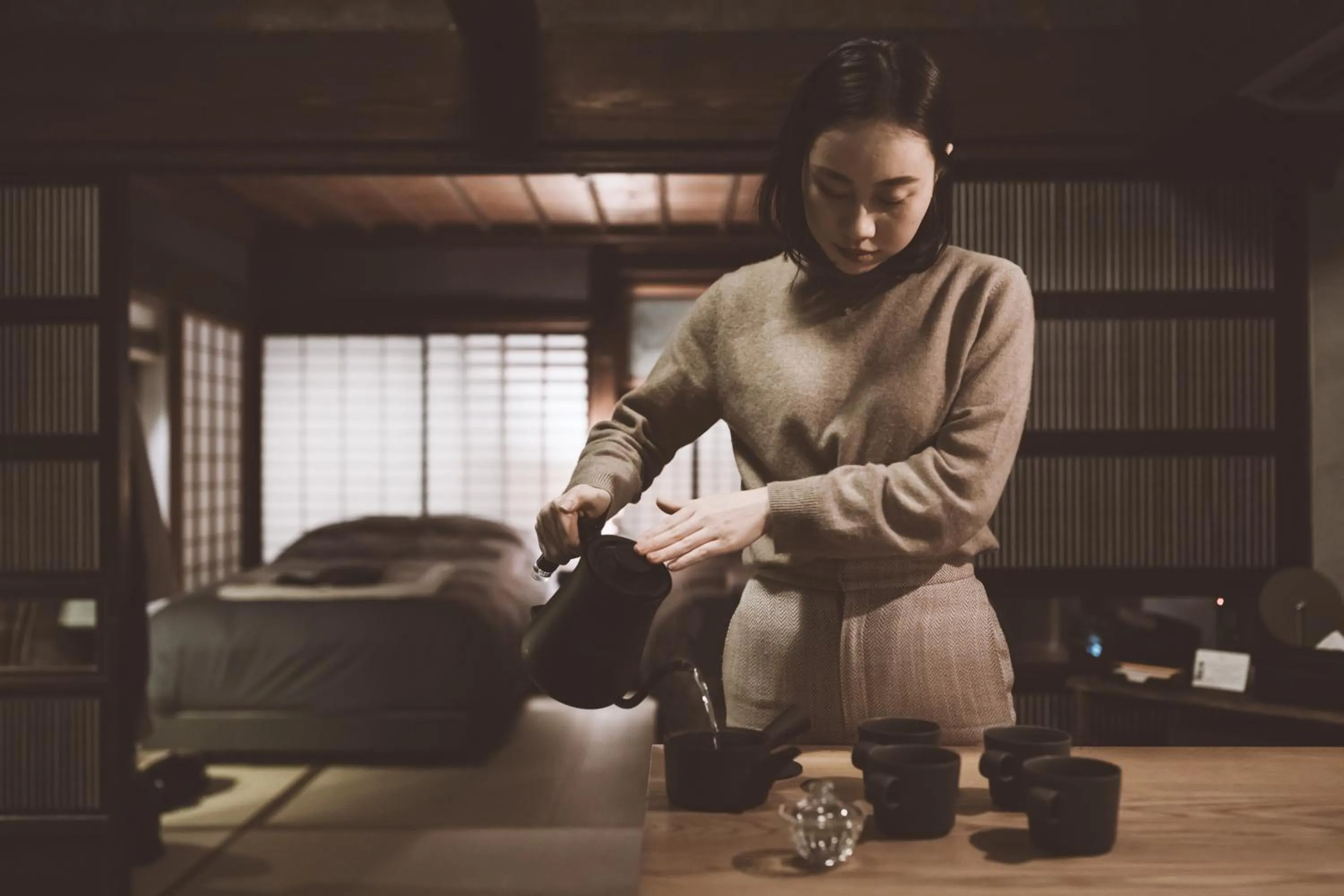 Dining area in NIPPONIA Kosuge Village