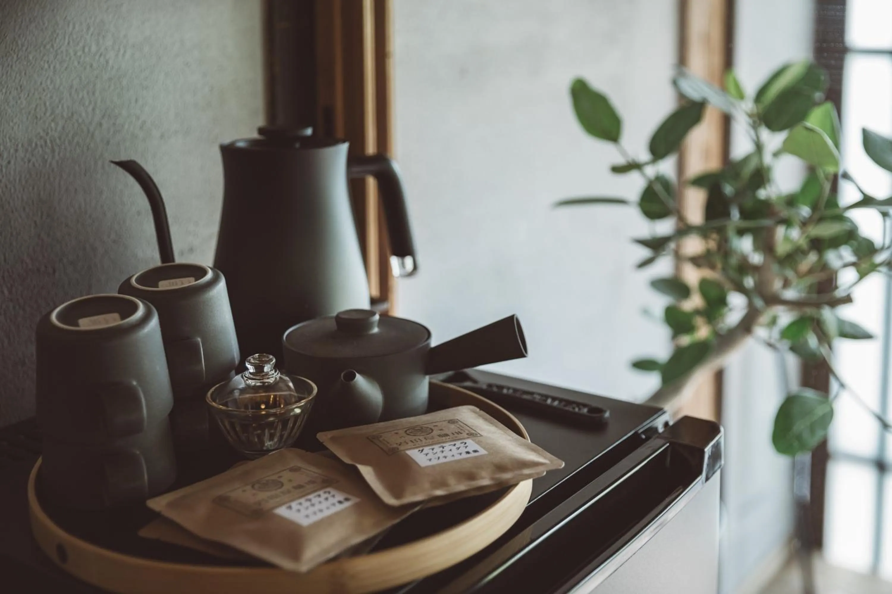 Coffee/tea facilities in NIPPONIA Kosuge Village