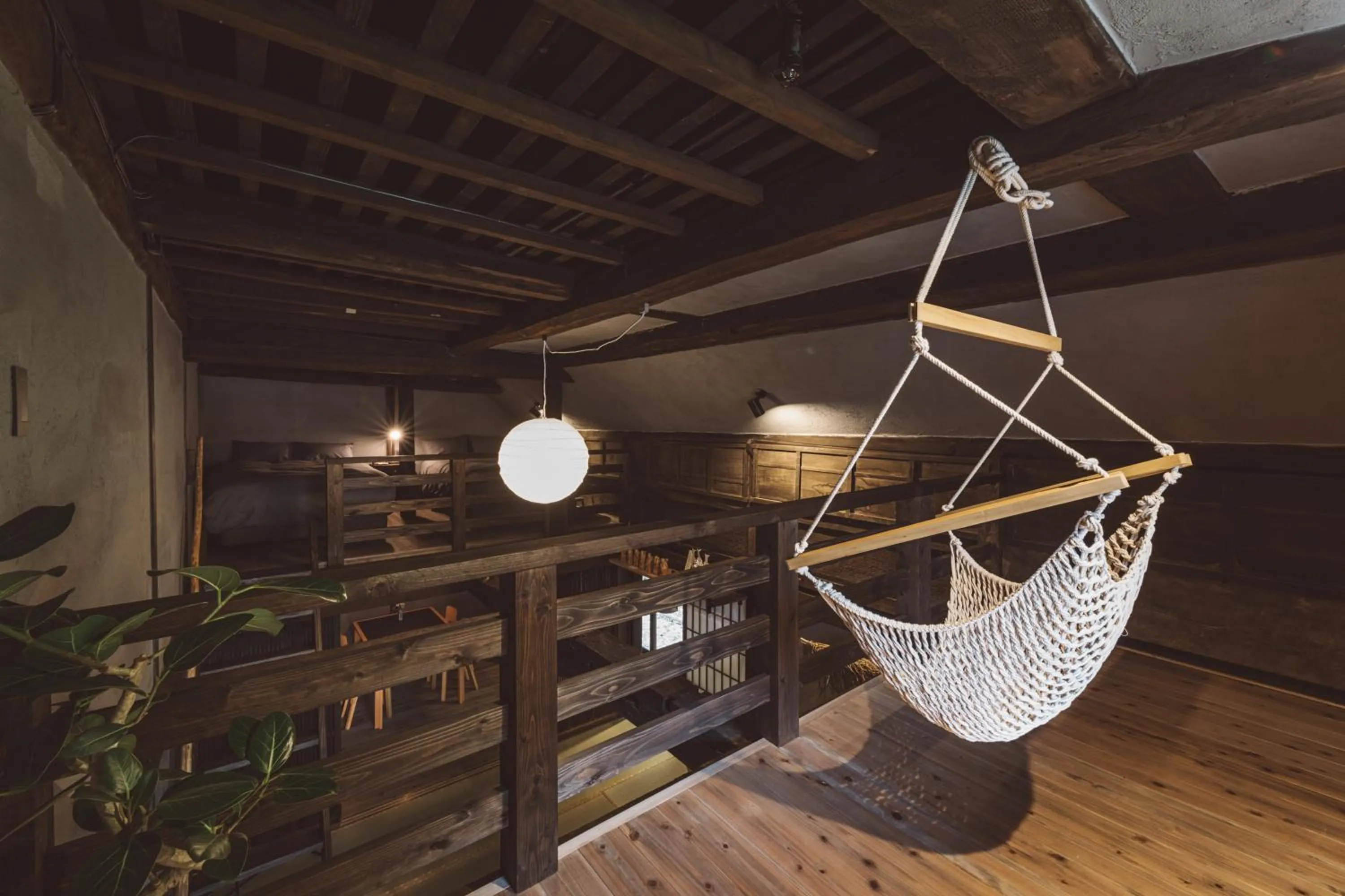 Seating area in NIPPONIA Kosuge Village
