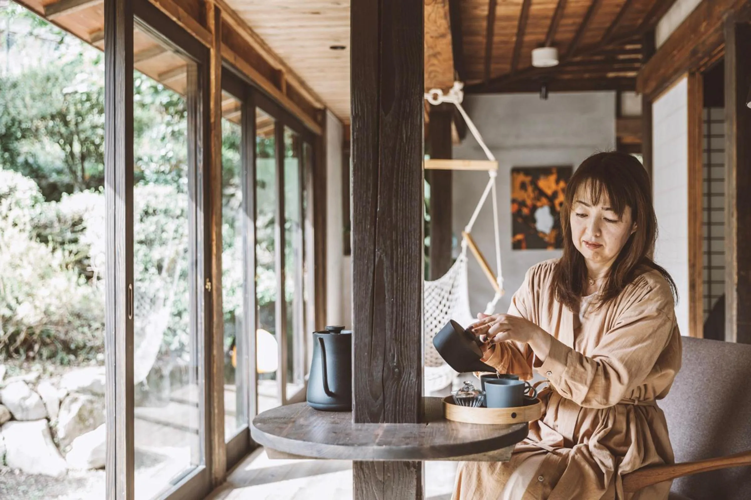 Balcony/Terrace in NIPPONIA Kosuge Village