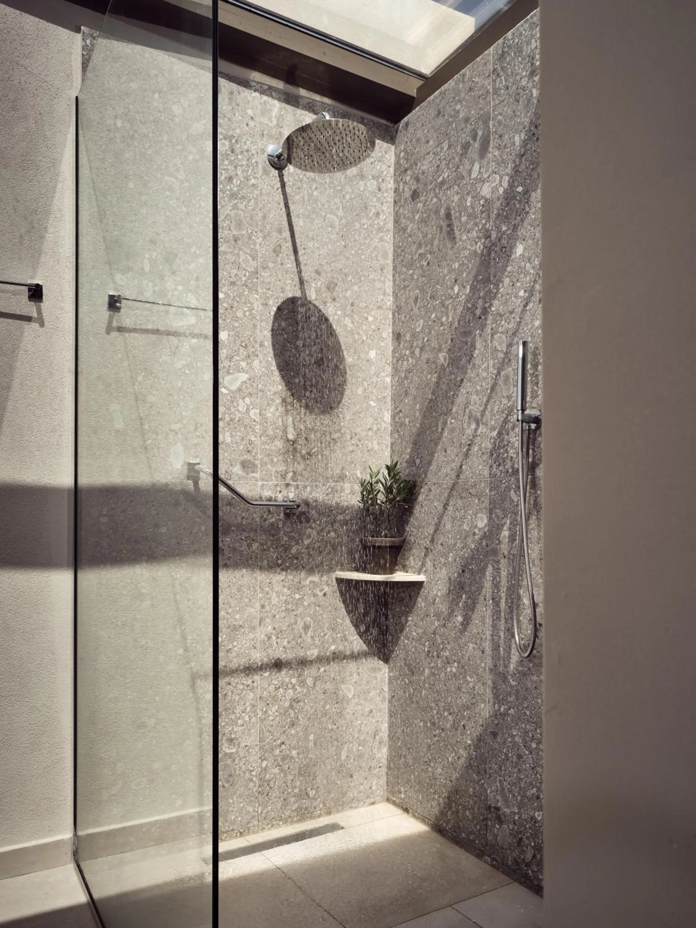 Shower in The Royal Senses Resort & Spa Crete, Curio Collection by Hilton