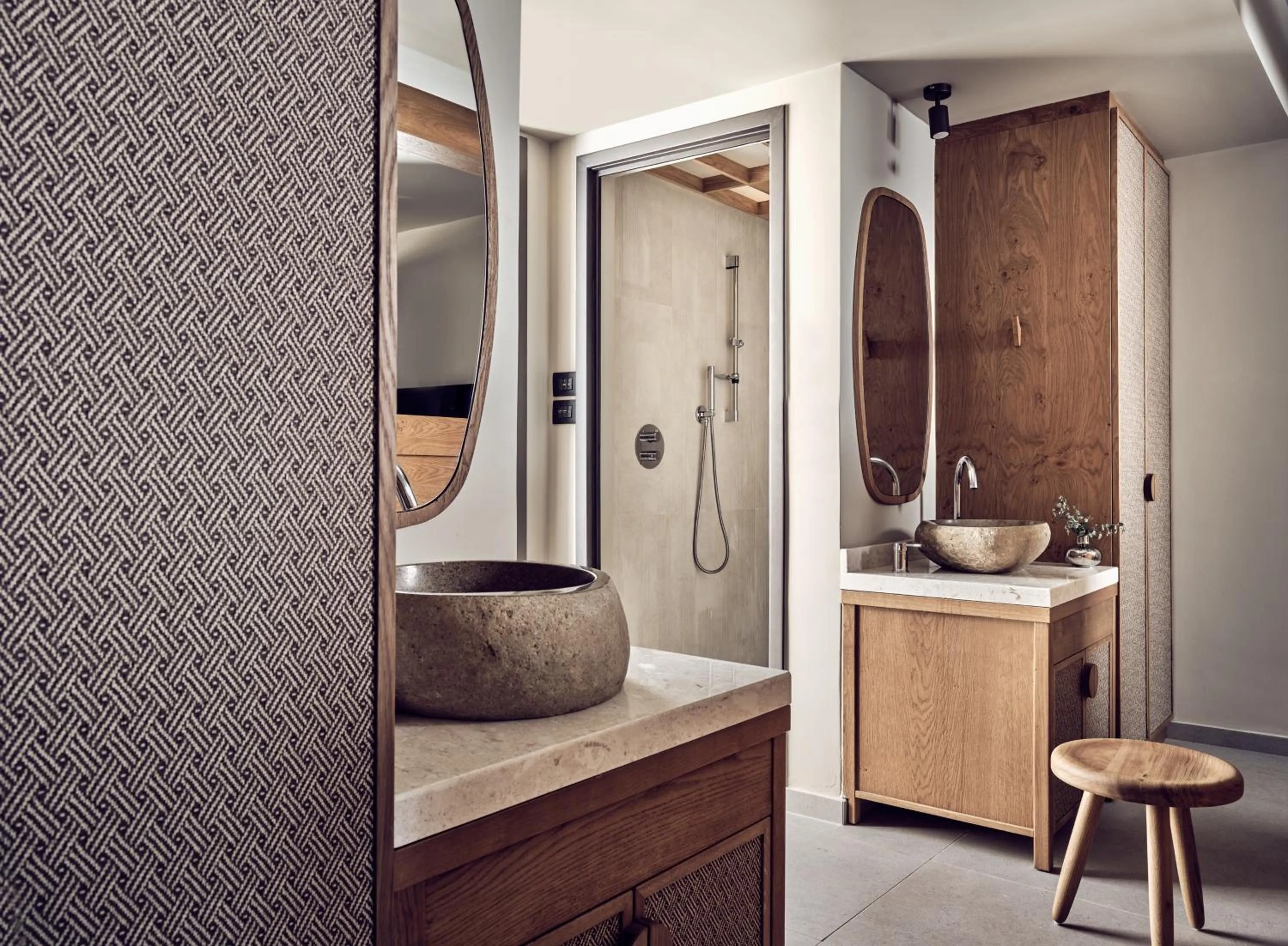 Shower in The Royal Senses Resort & Spa Crete, Curio Collection by Hilton