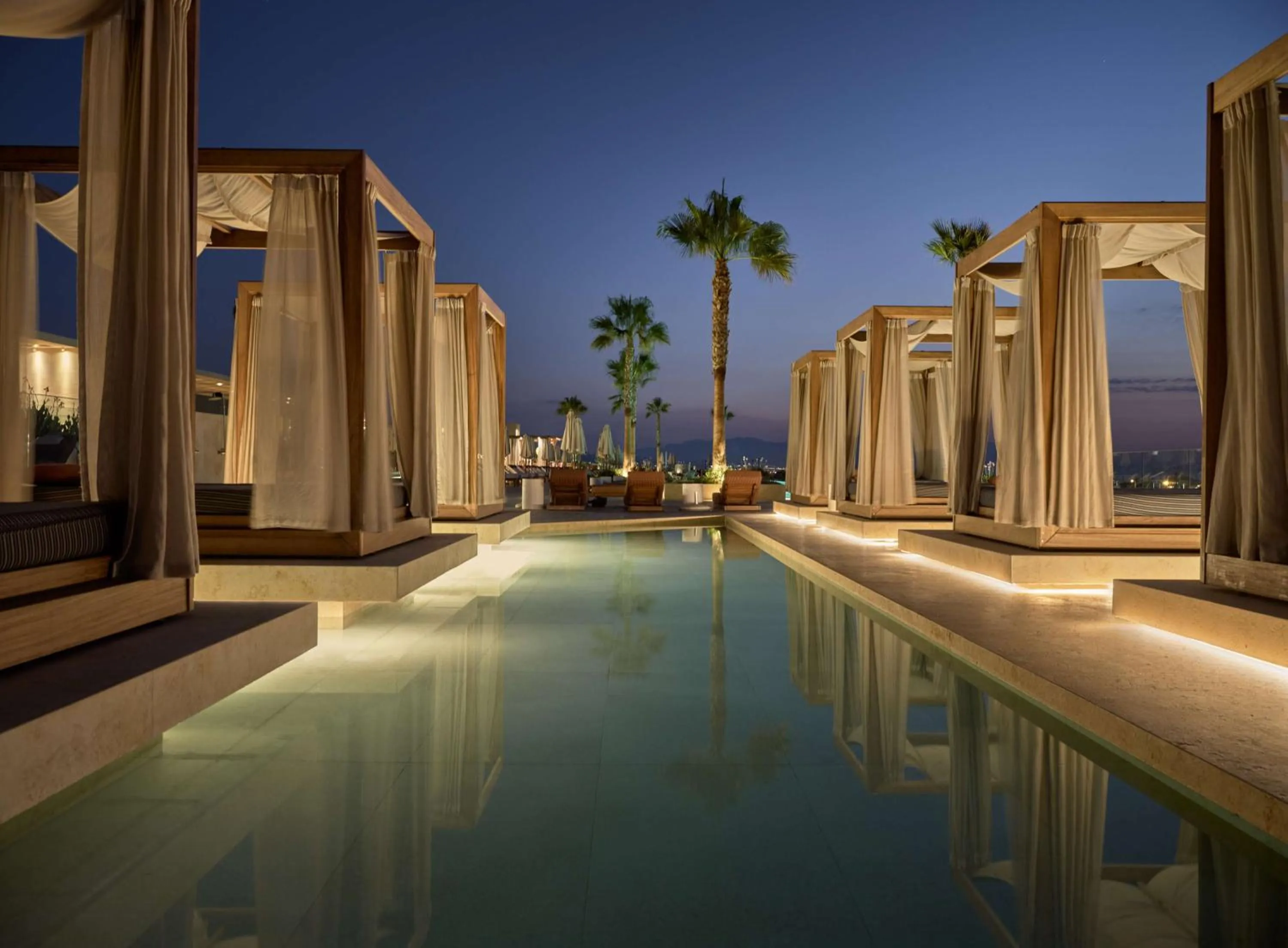 Pool view in The Royal Senses Resort & Spa Crete, Curio Collection by Hilton