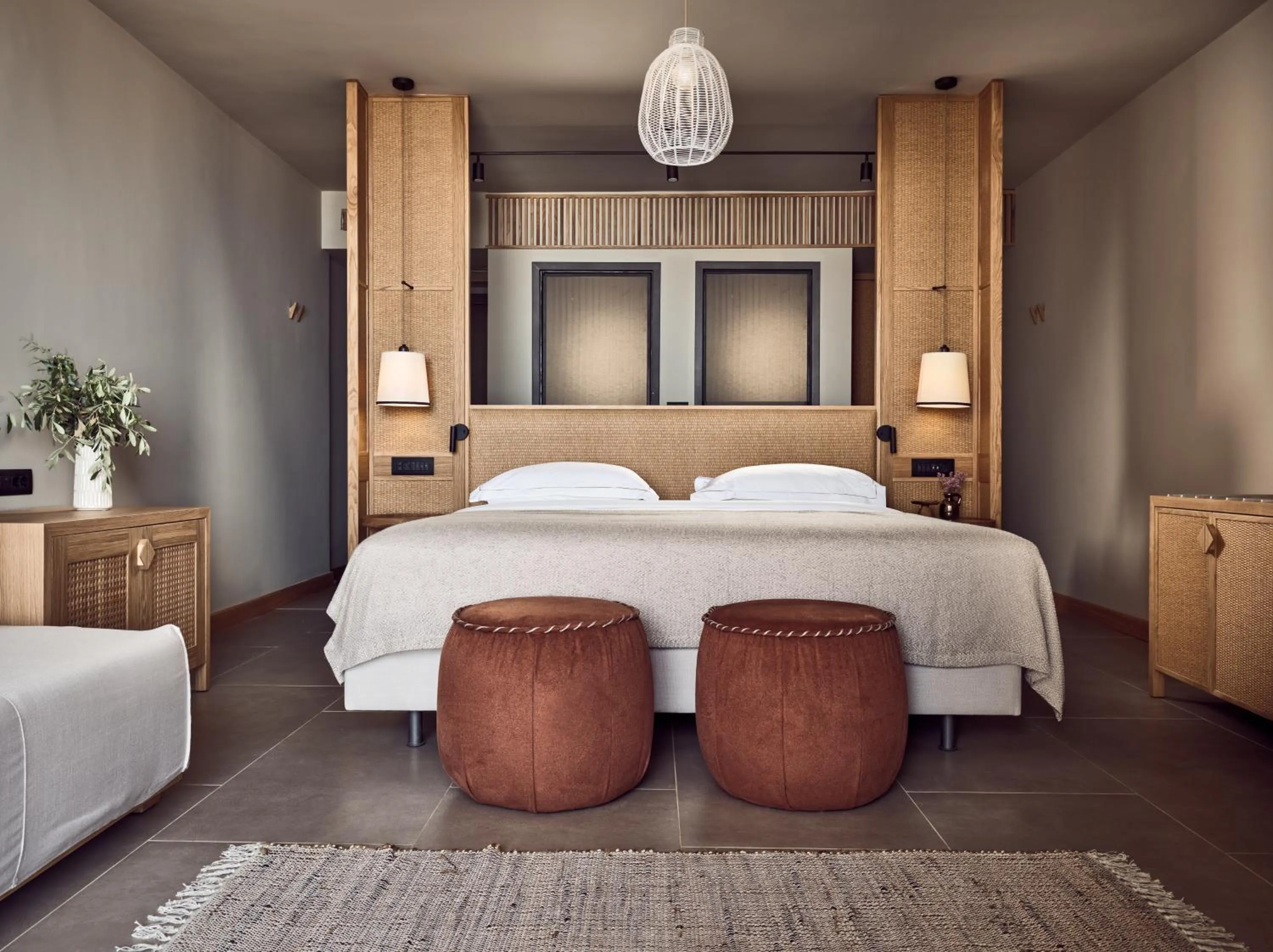 Bed in The Royal Senses Resort & Spa Crete, Curio Collection by Hilton