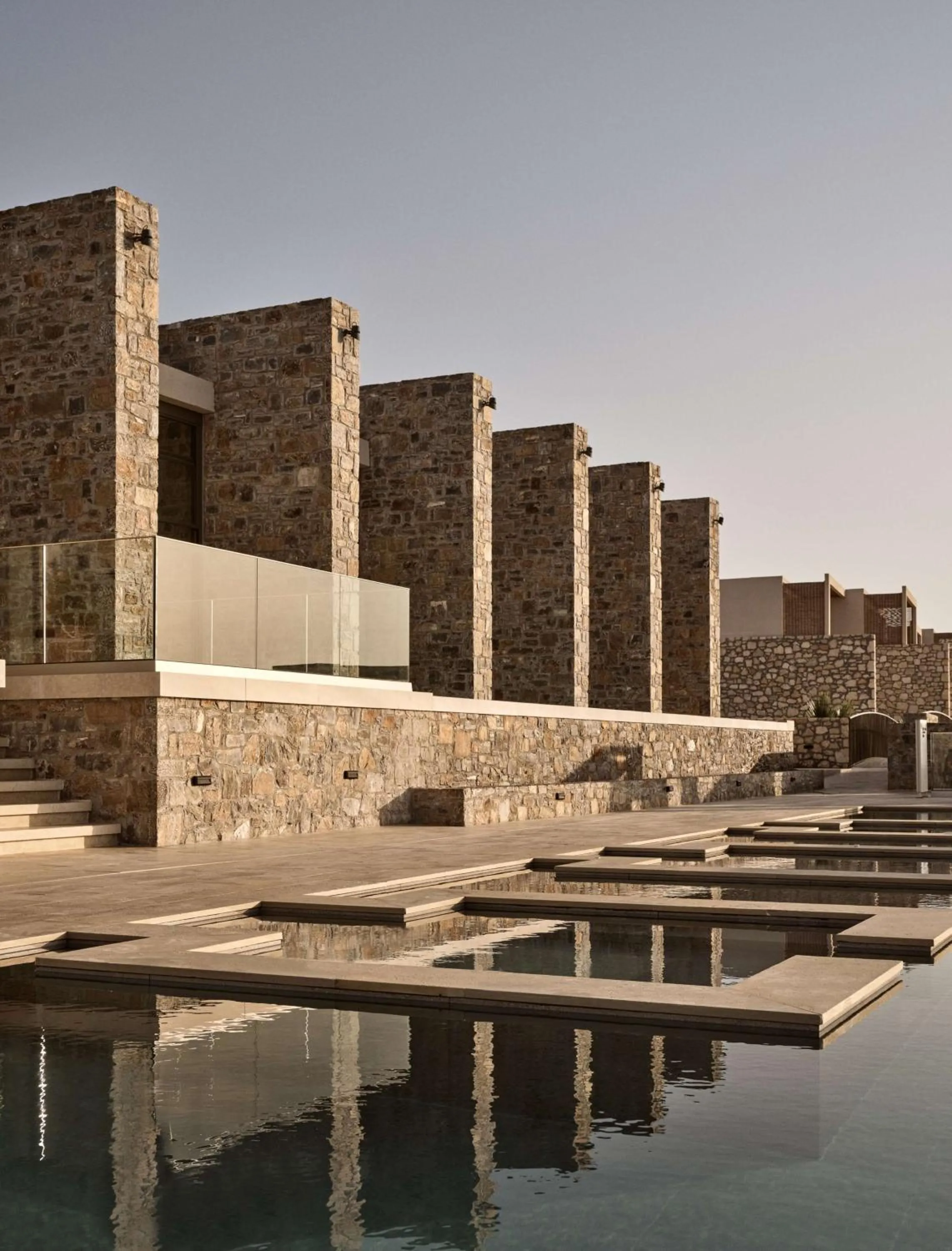 Pool view in The Royal Senses Resort & Spa Crete, Curio Collection by Hilton