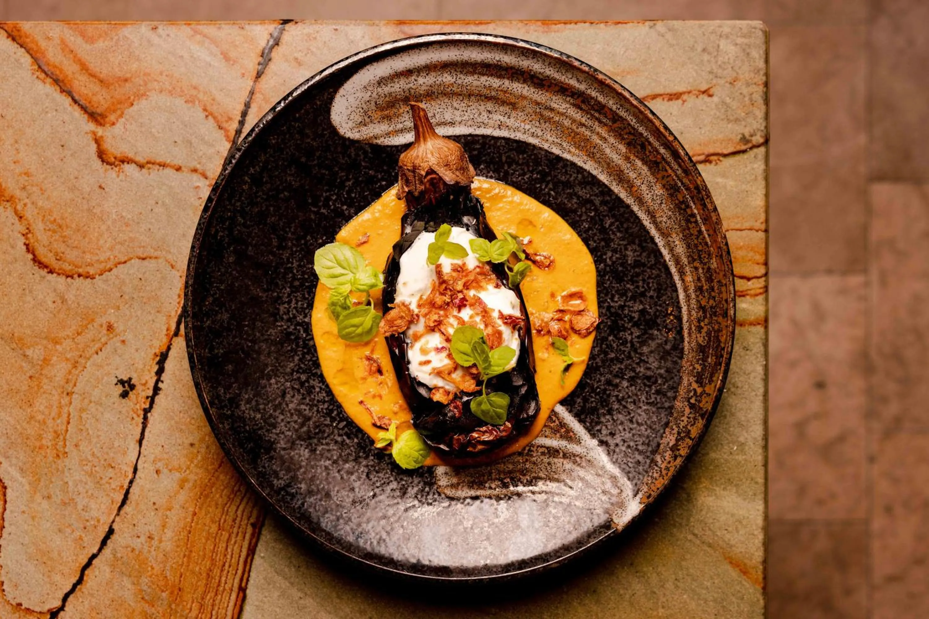 Food close-up in Pan Pacific London