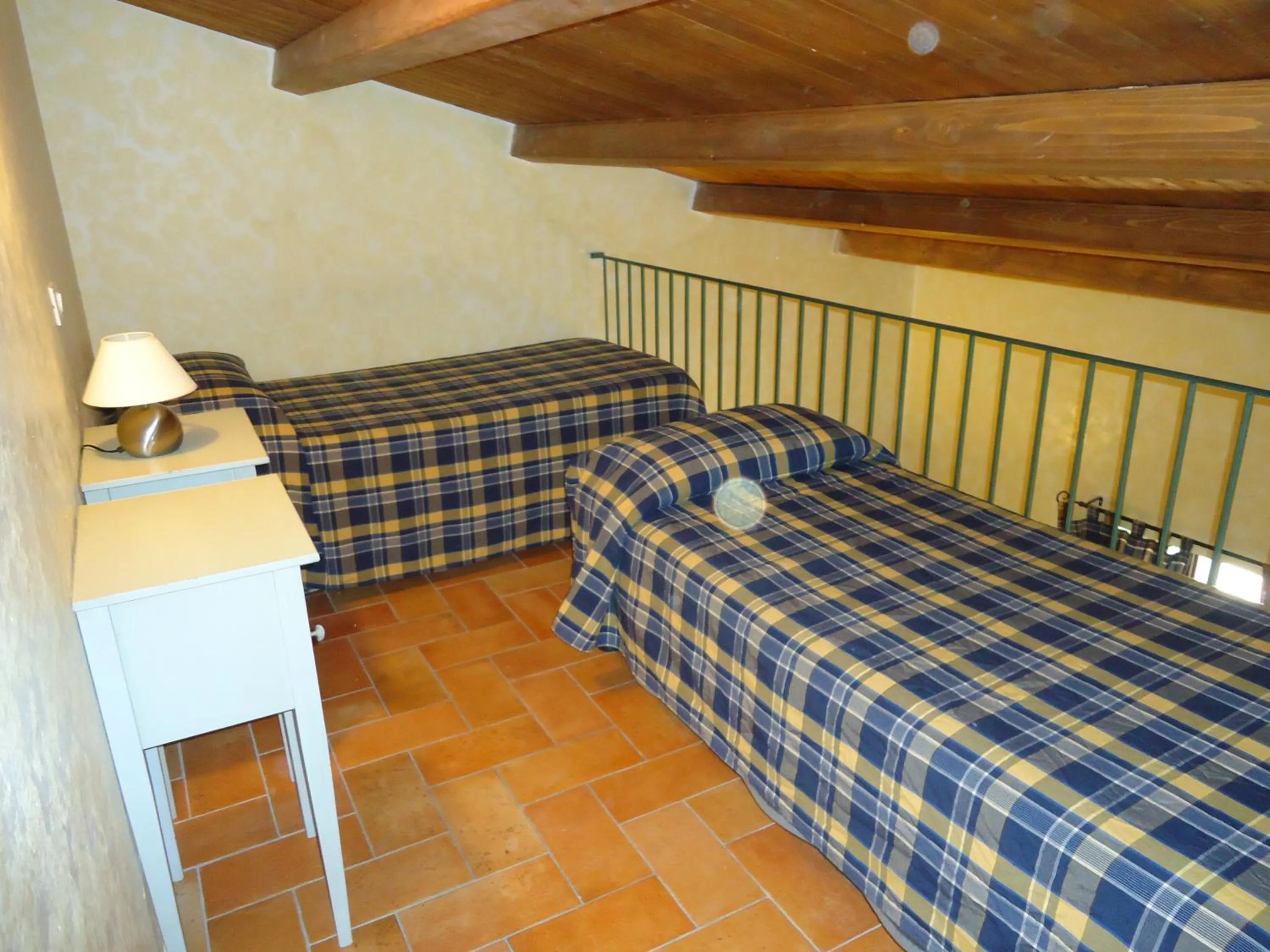 Decorative detail, Bed in La Dimora di d'Annunzio