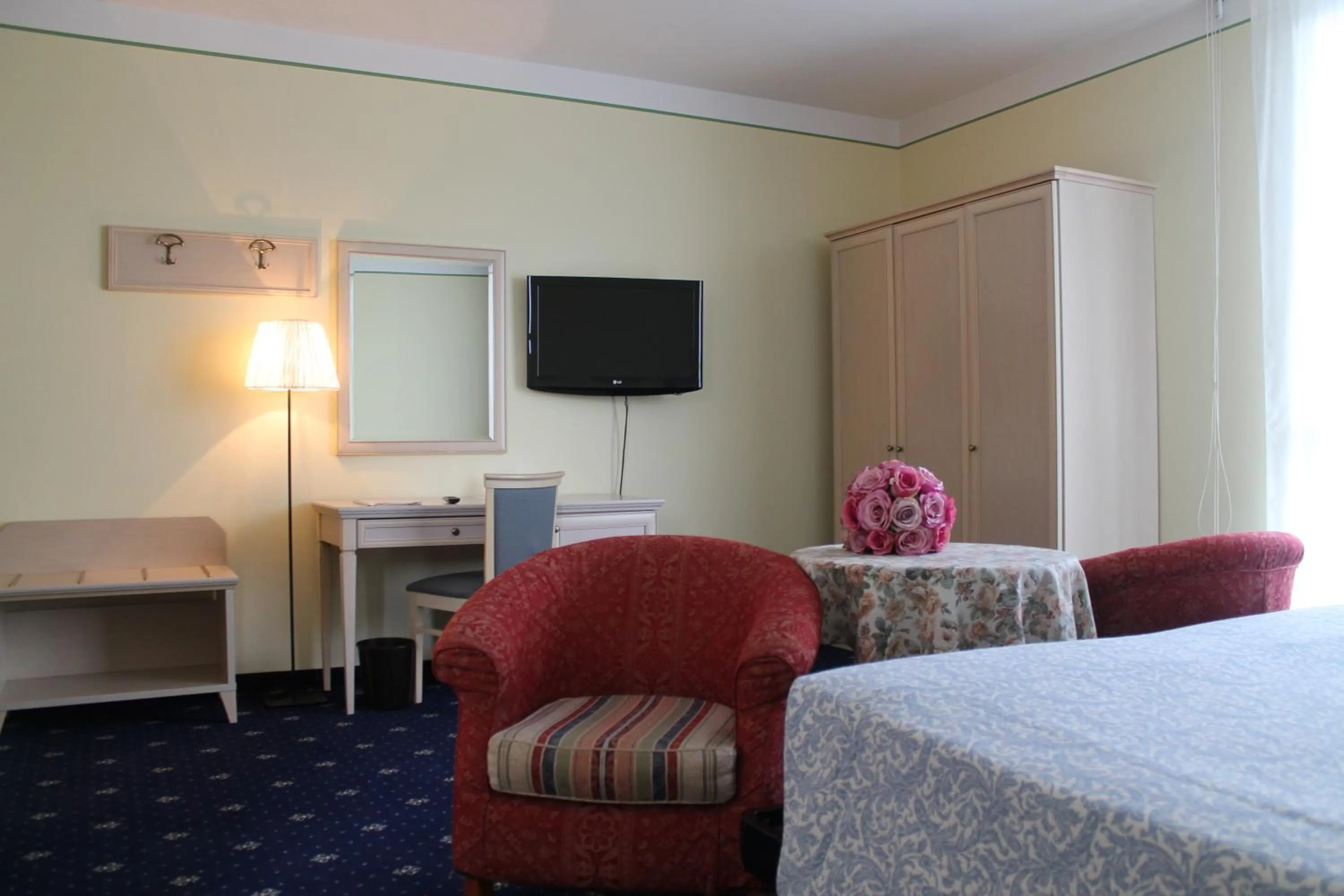 Balcony/Terrace, Bed in Terme Villa Pace