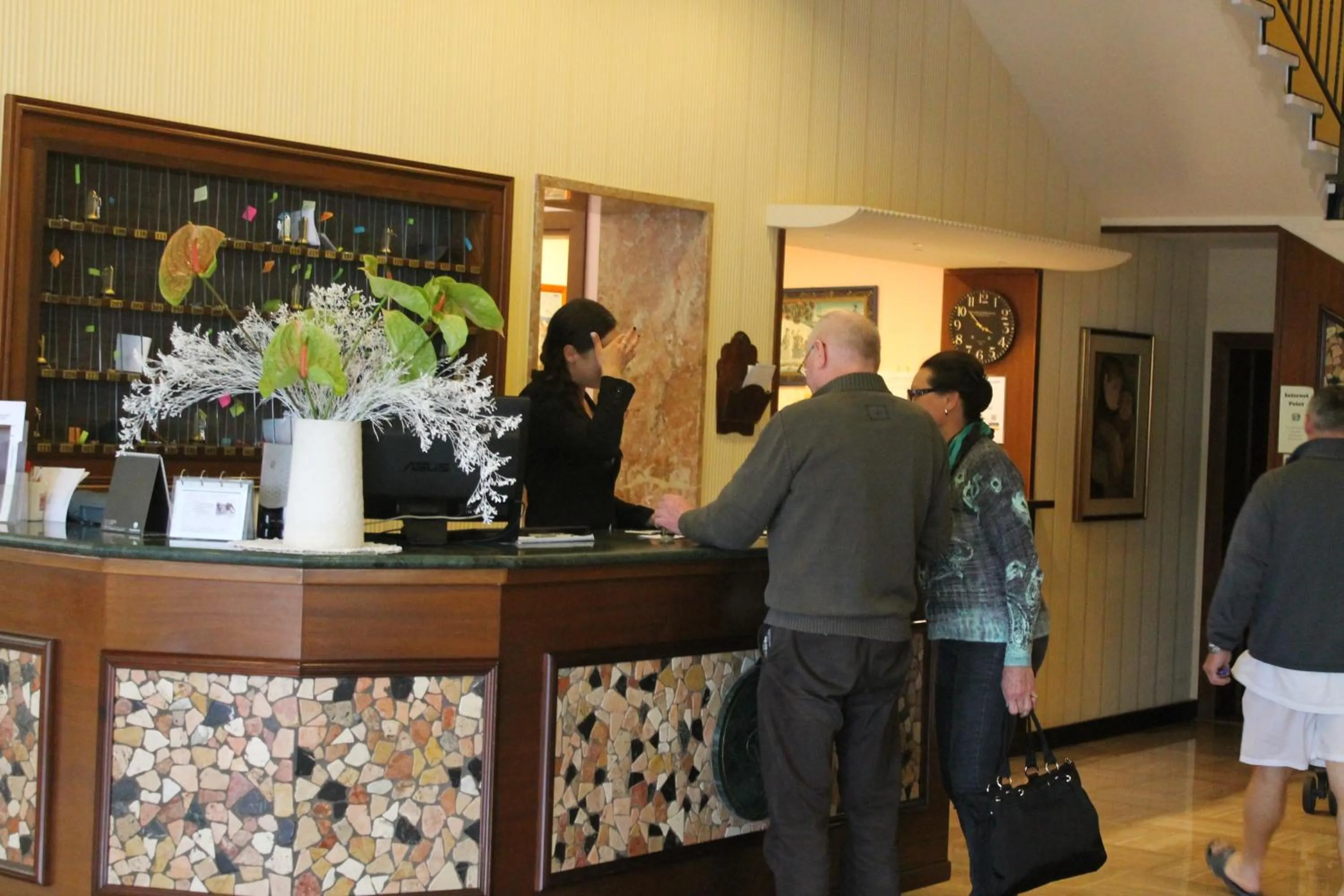 Lobby or reception in Terme Villa Pace