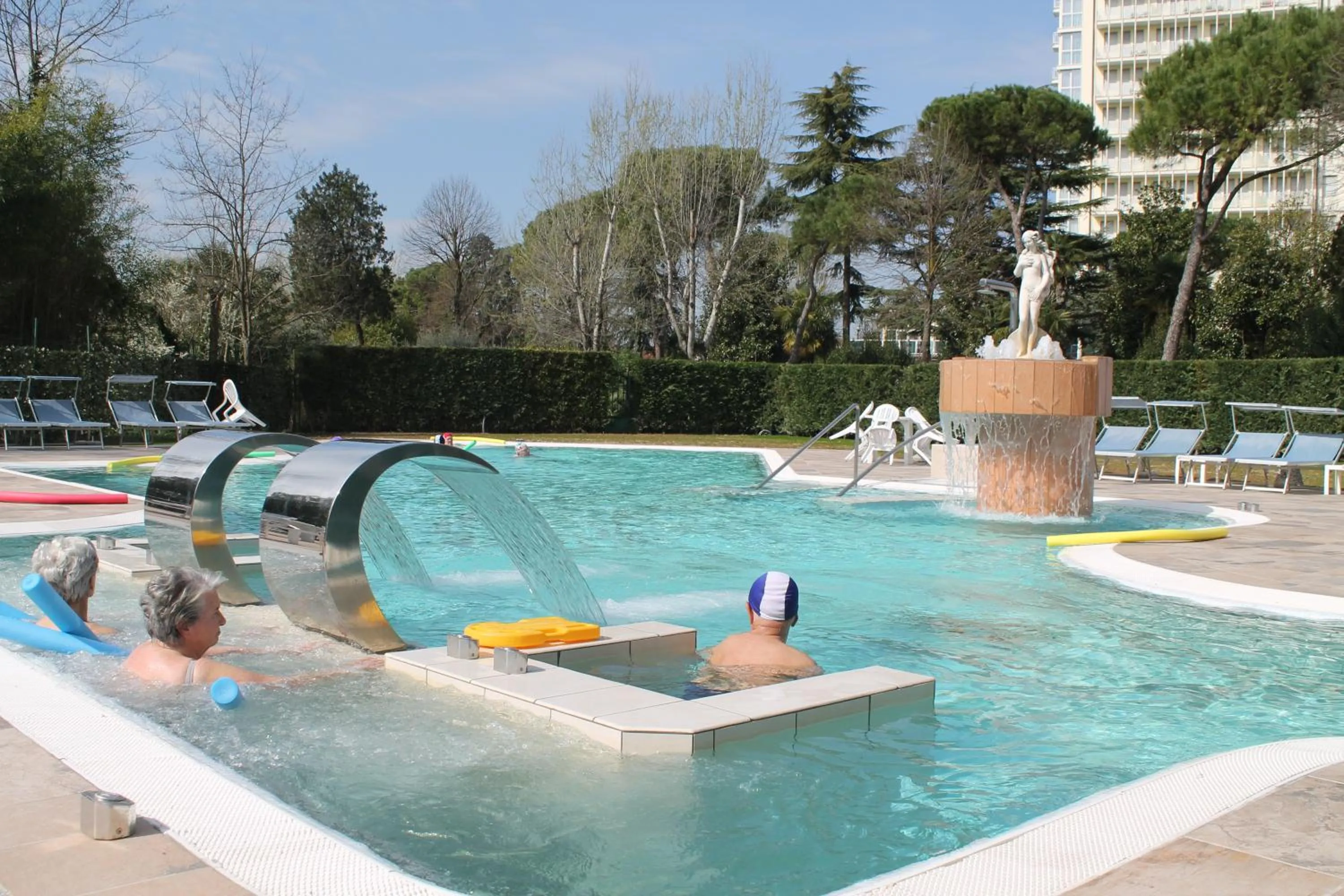 Swimming pool in Terme Villa Pace